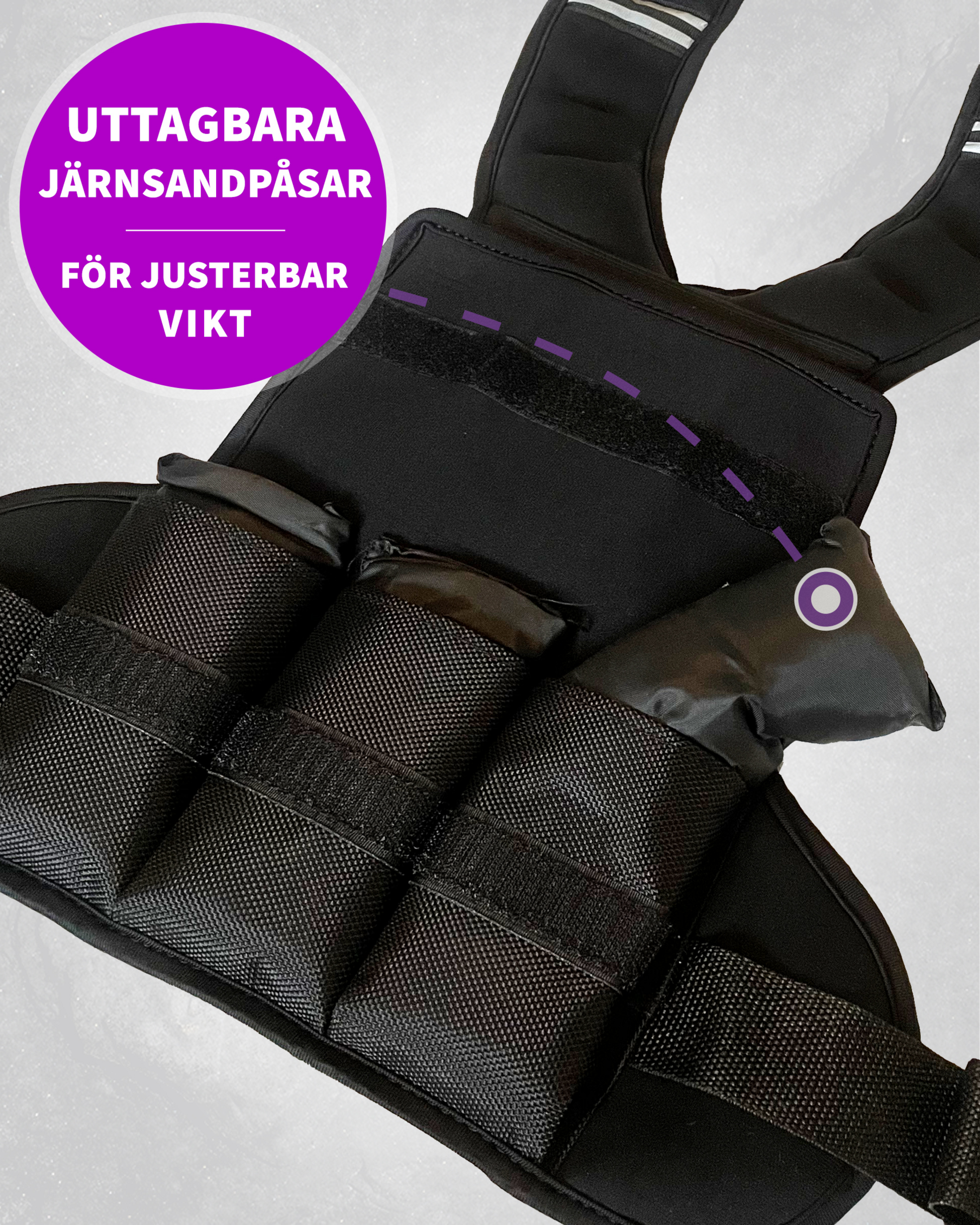THUNDER FITNESS, Viktväst Pro 5 Kg