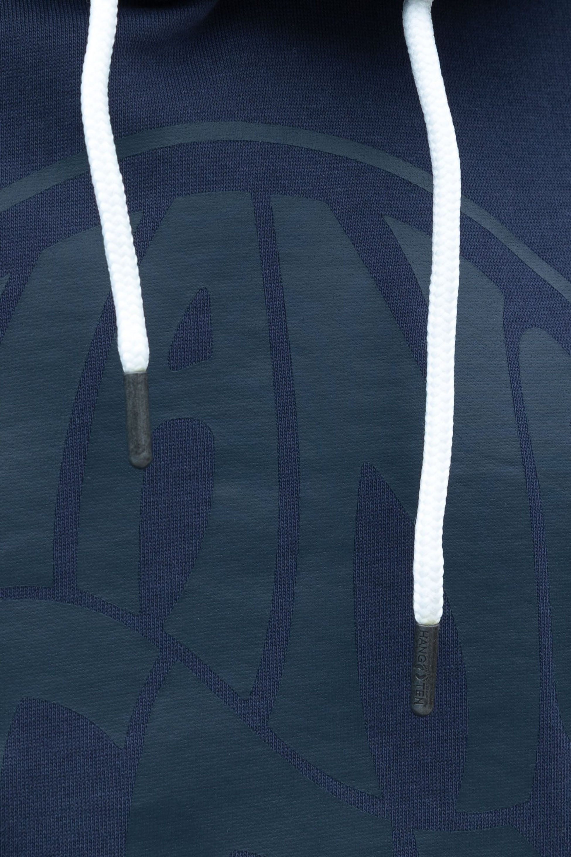 HANG TEN, Vintage Logo Organic Cotton Hoodie