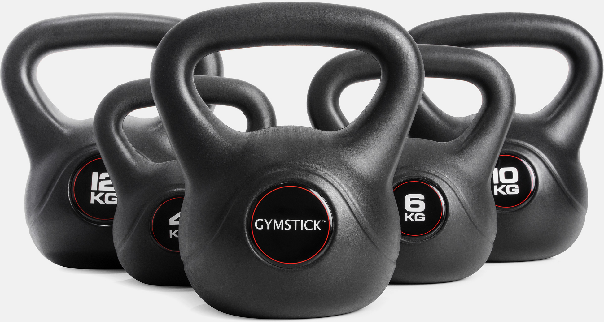 GYMSTICK, Vinyl Kettlebell 10kg