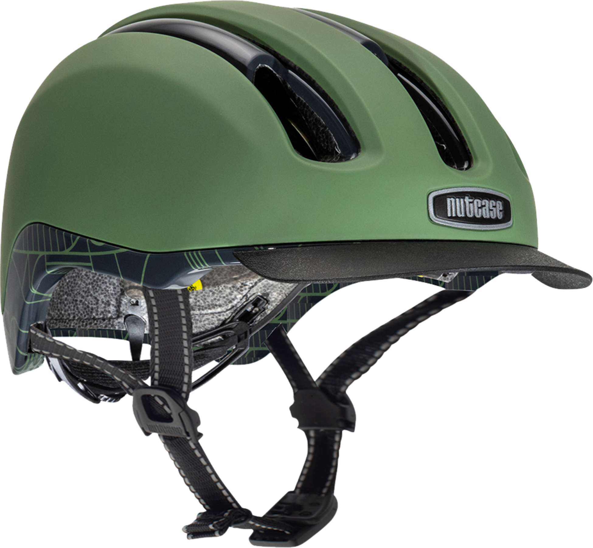 NUTCASE, Vio Adventure Bahous Green Mips Helmet