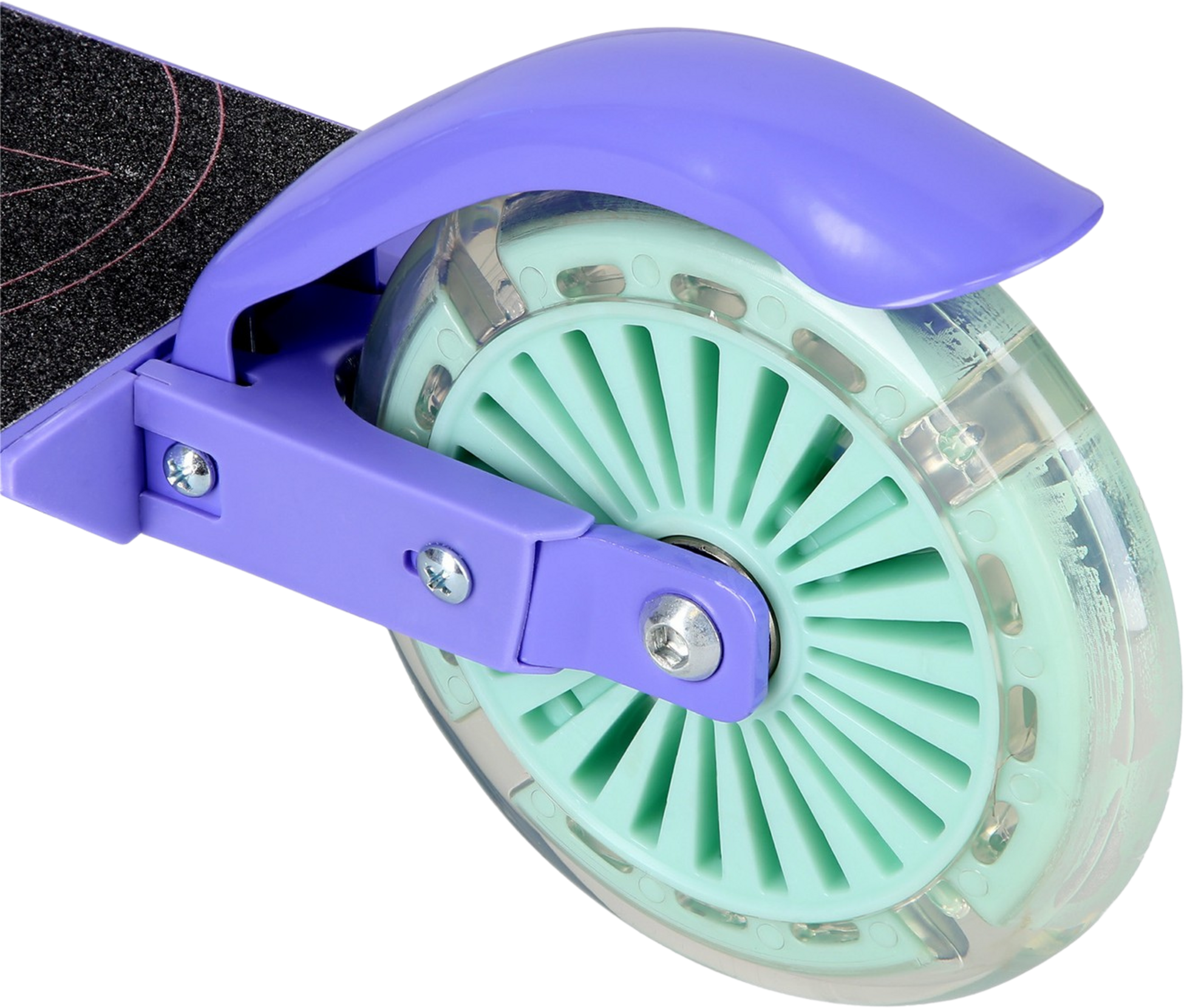 NORTHIX, Violet Kick Scooter, 120mm Wheels, Adjustable Height