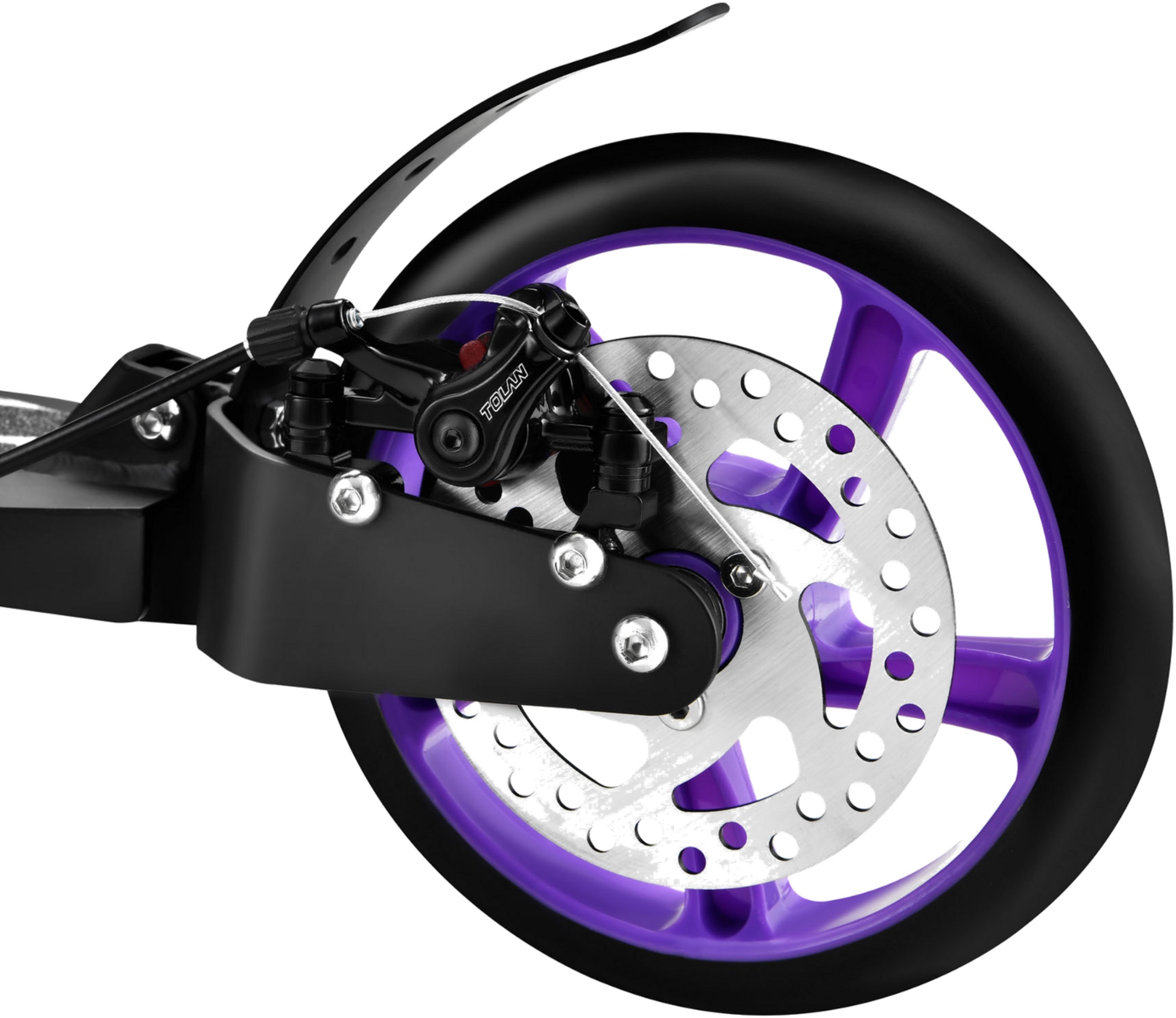 NORTHIX, Violet Kick Scooter, Adjustable Height, Foldable Design