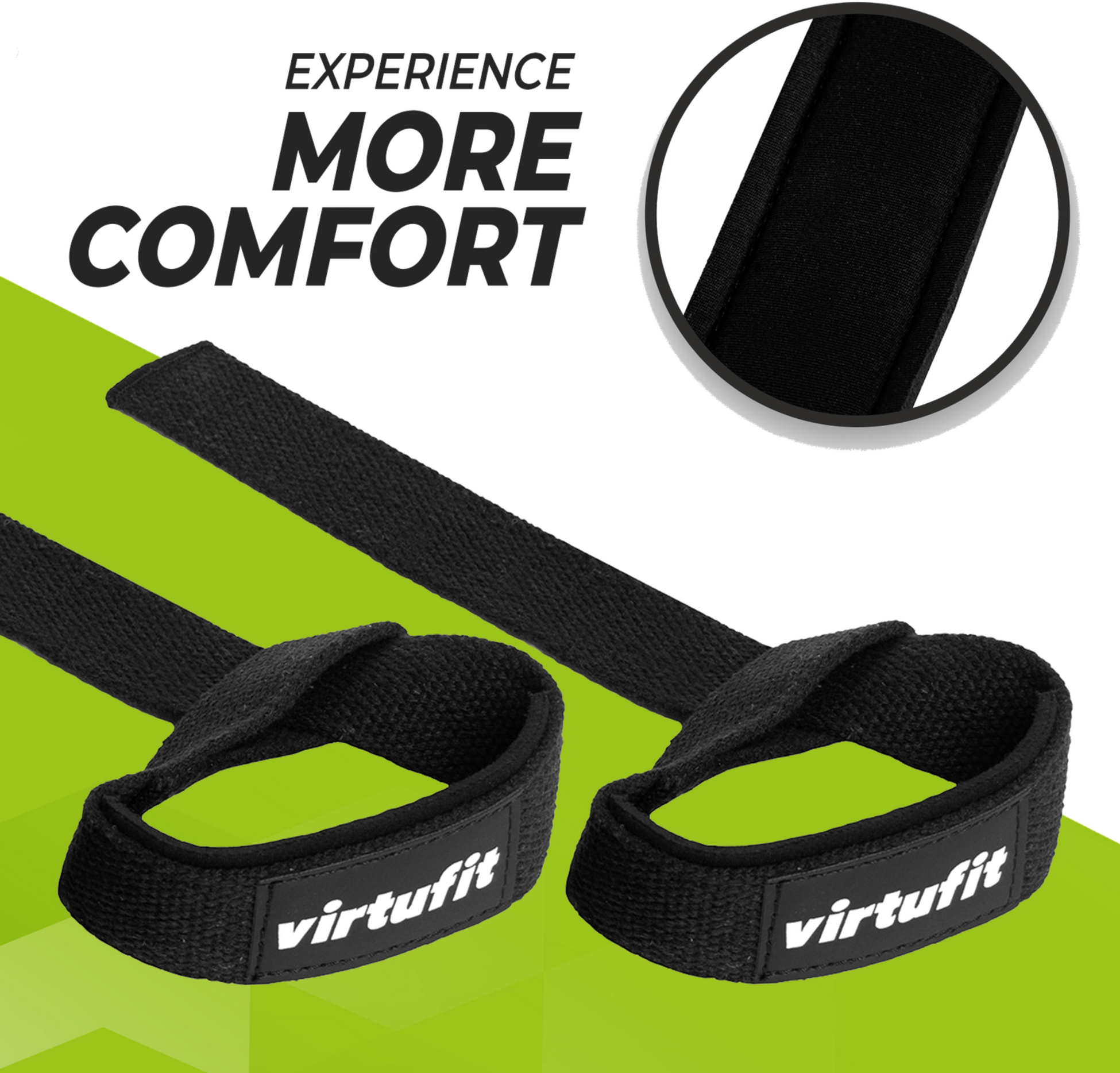 VIRTUFIT, Virtufit Padded Lifting Straps