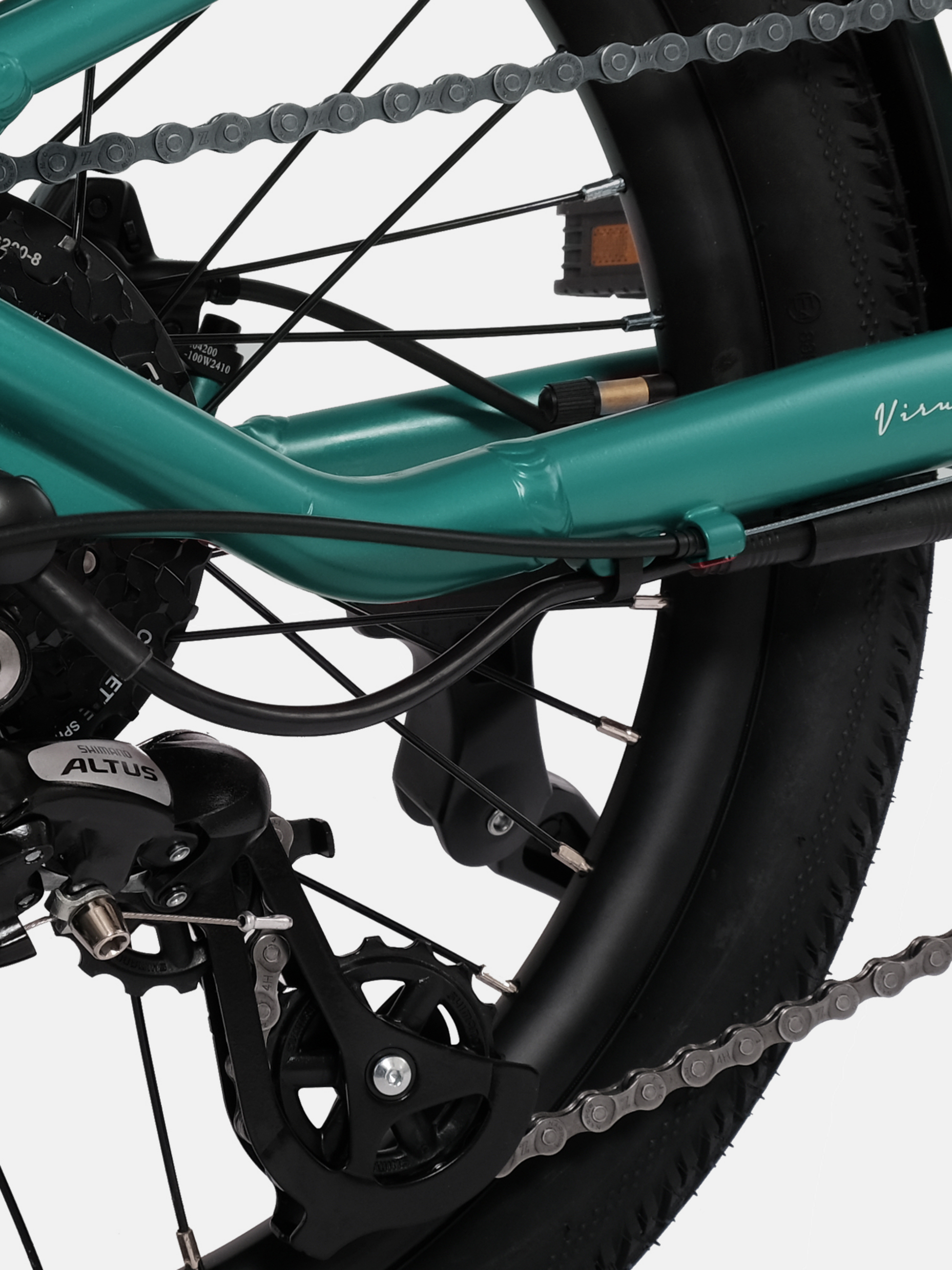 HYGGE BIKES, Virum 2025 - Folding Ultra-Light E-Bike 36V 10Ah - British Racing Green