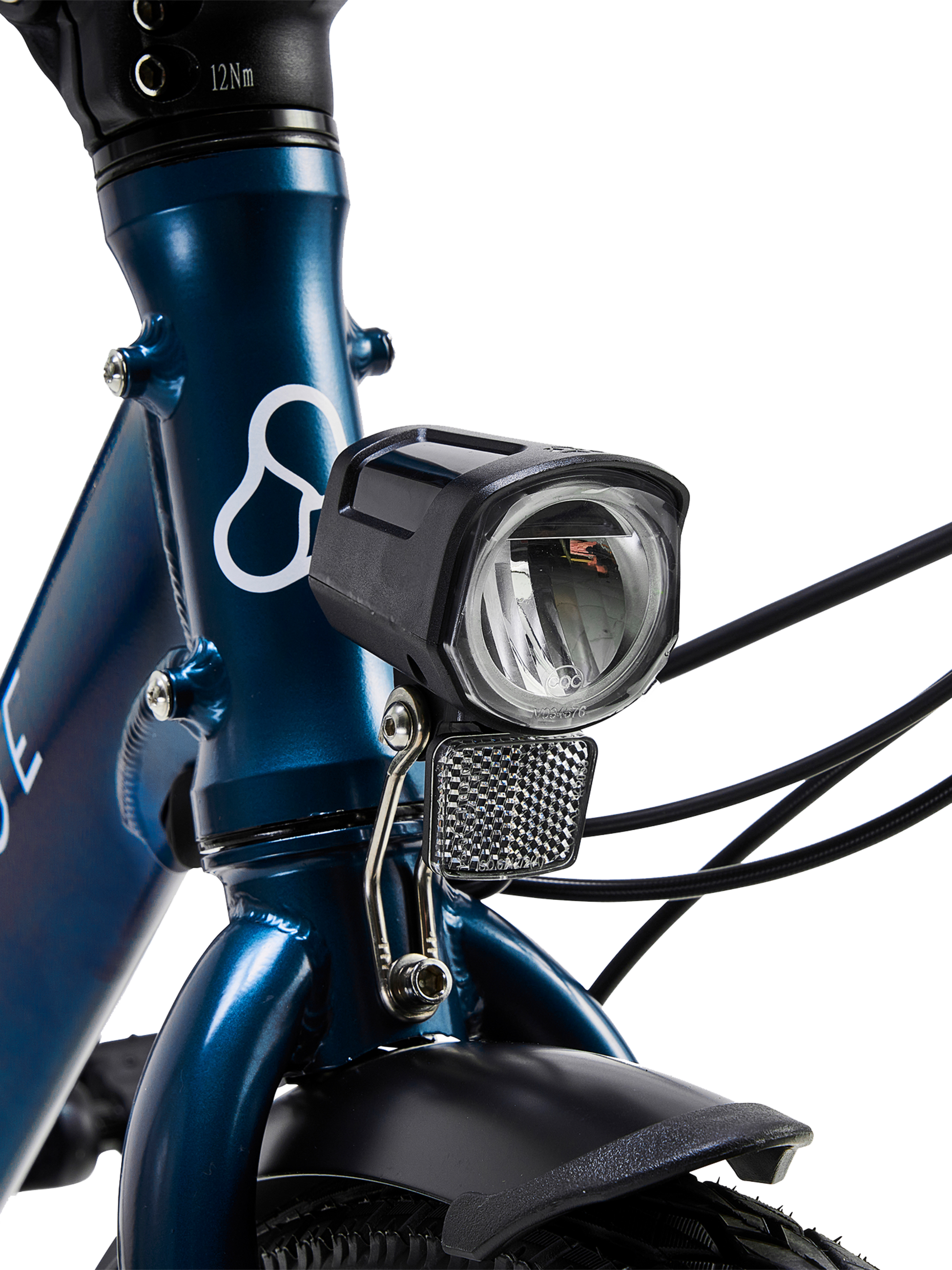 HYGGE BIKES, Virum Step 2026 - Folding Ultra-light E-bike 36v 10ah - Sapphire Blue