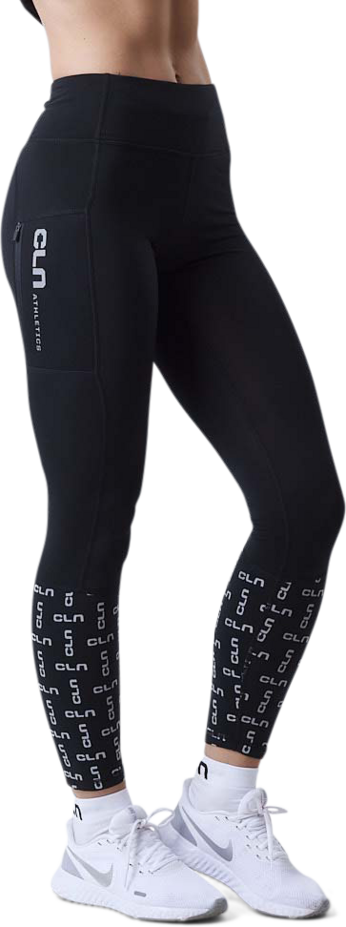 CLN ATHLETICS, Visual Winter Tights 2.0 Black