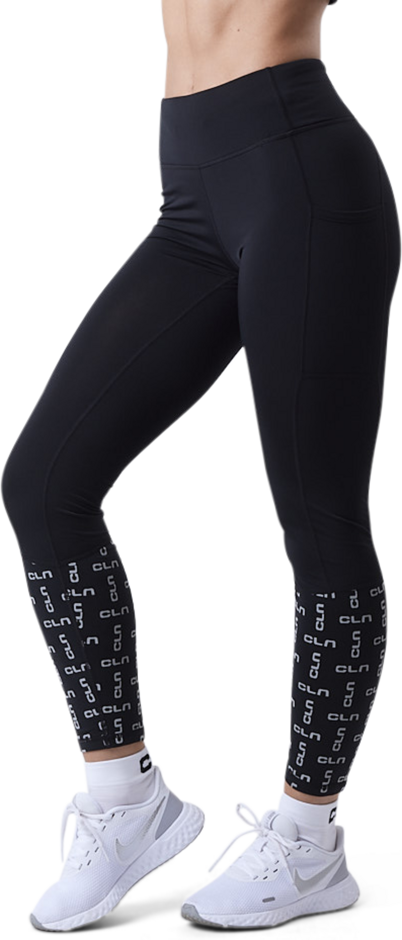 CLN ATHLETICS, Visual Winter Tights 2.0 Black