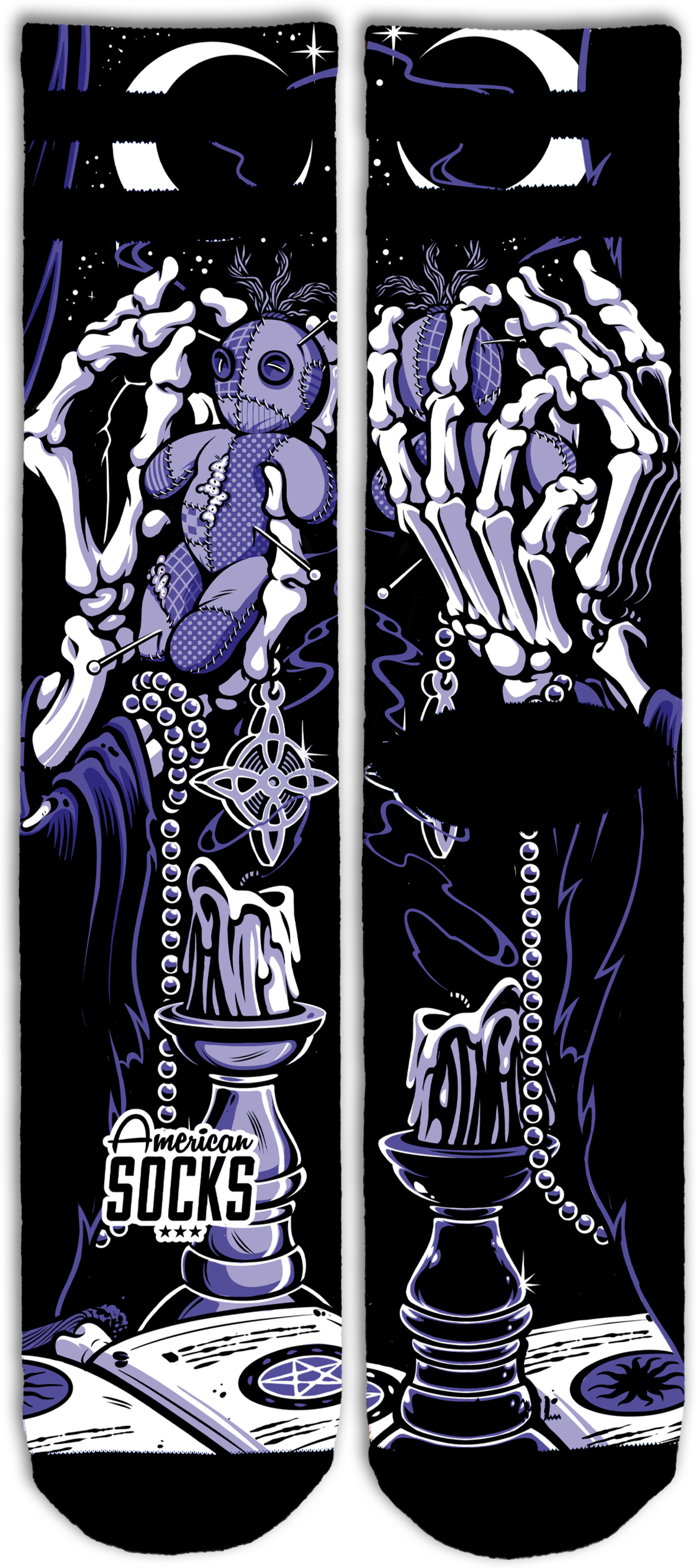 AMERICAN SOCKS, Voodoo - Mid High