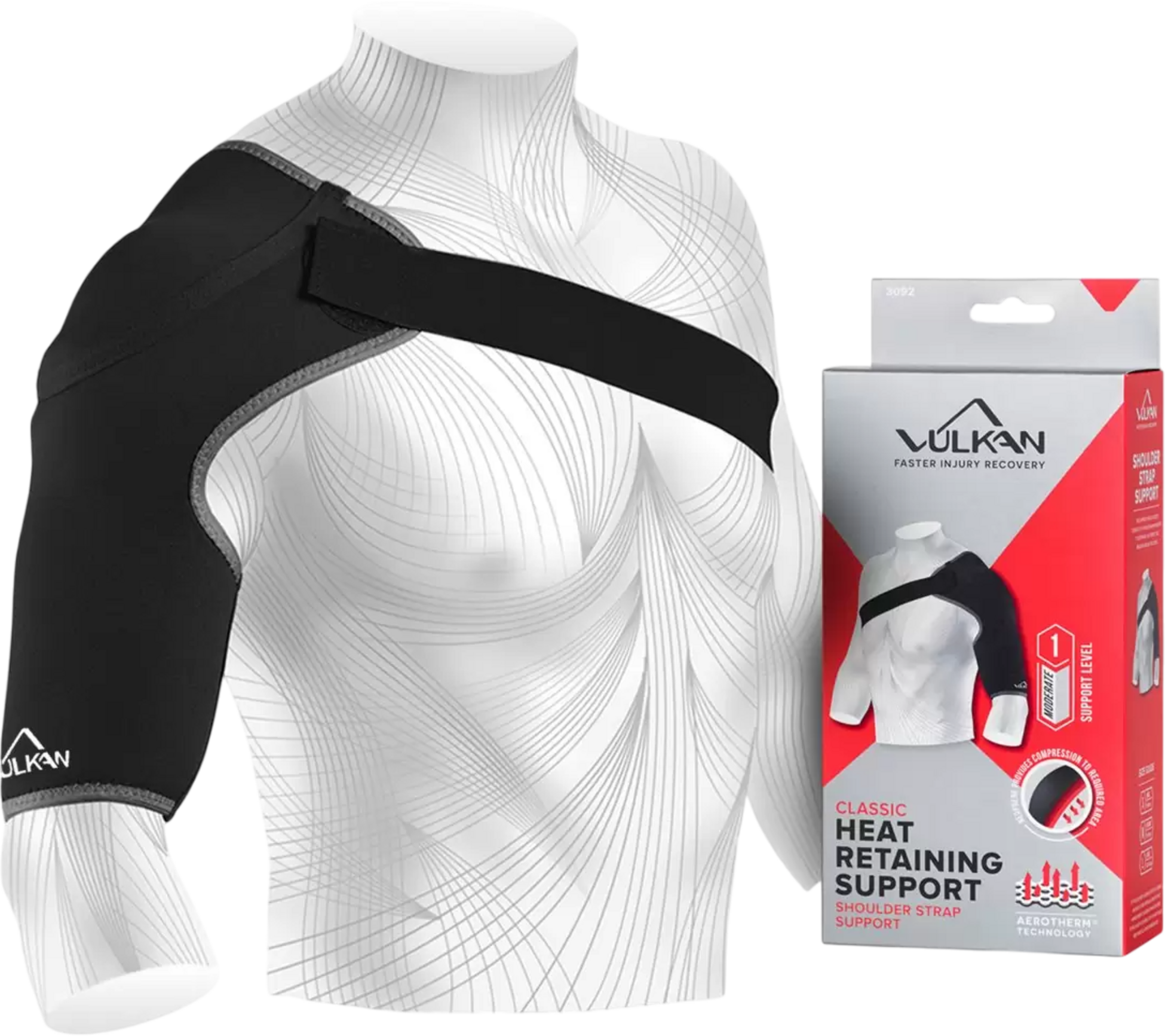 VULKAN, Vulkan Axelst&ouml;d Med Rem