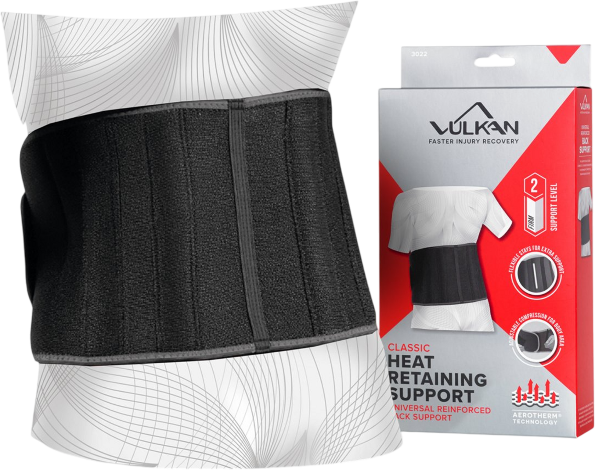 VULKAN, Vulkan Ryggst&ouml;d Stabil Universal