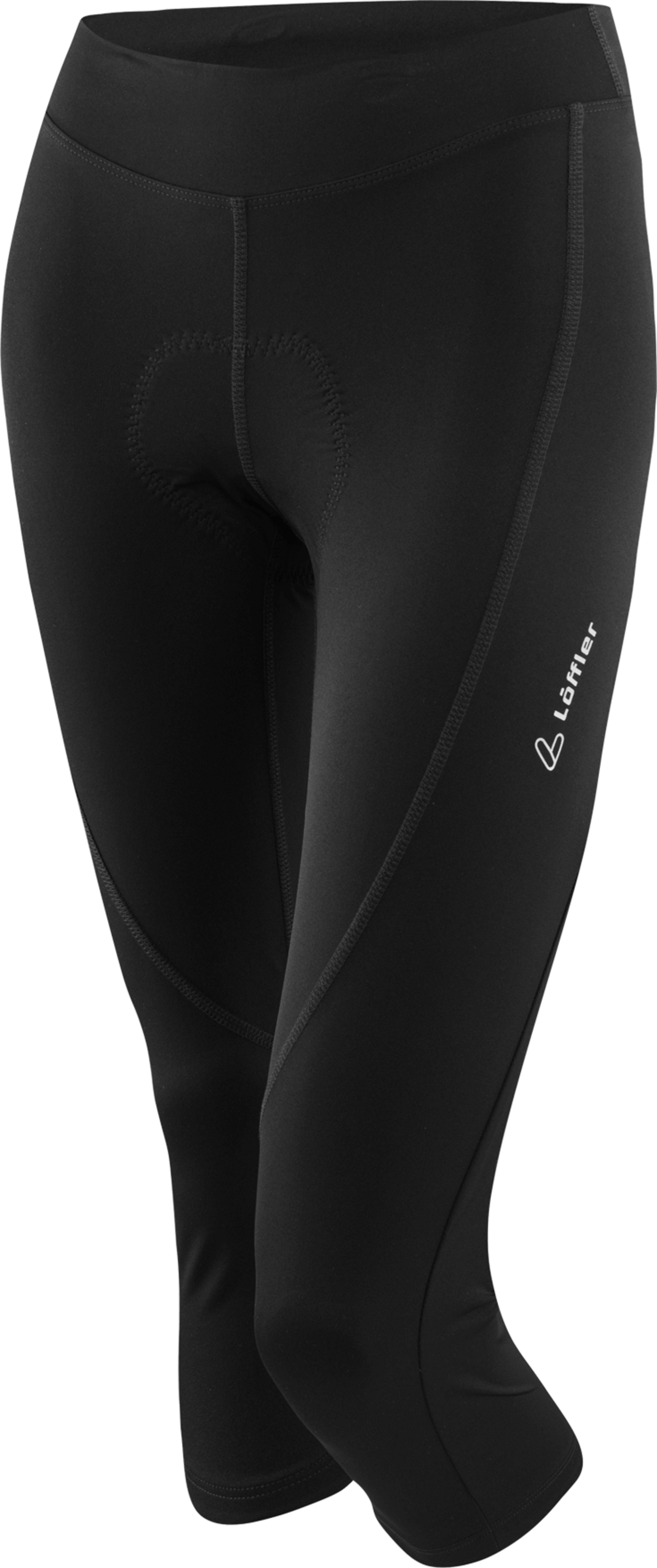 L&Ouml;FFLER, W 3/4 Bike Tights Tour Ii