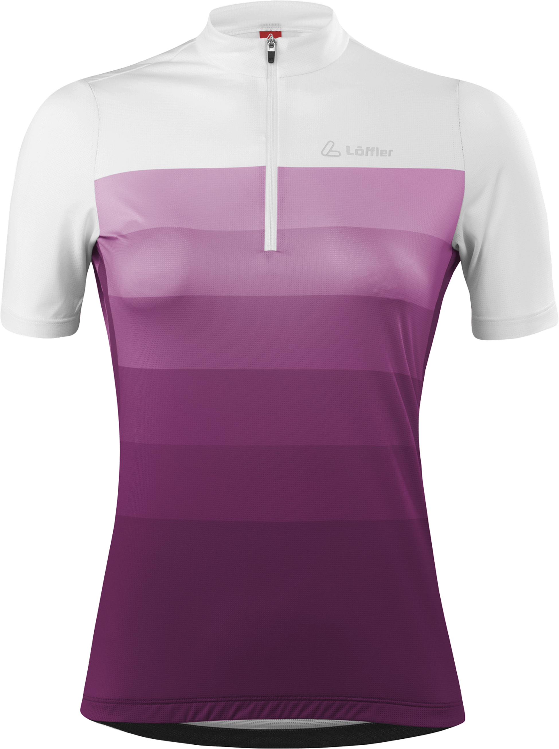 L&Ouml;FFLER, W Bike Jersey Hz Rainbow Mid