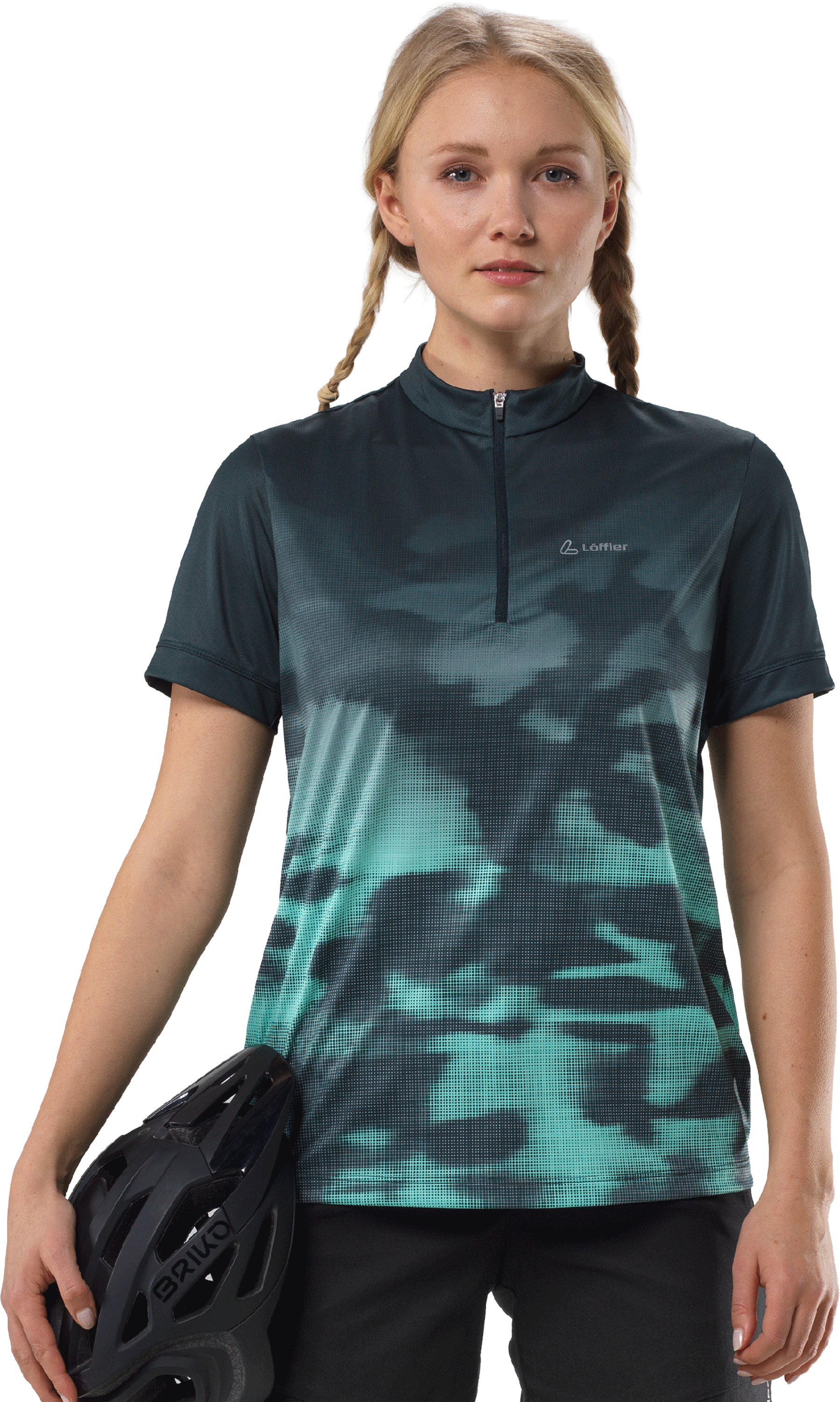 L&Ouml;FFLER, W Bike Shirt Hz Nebula