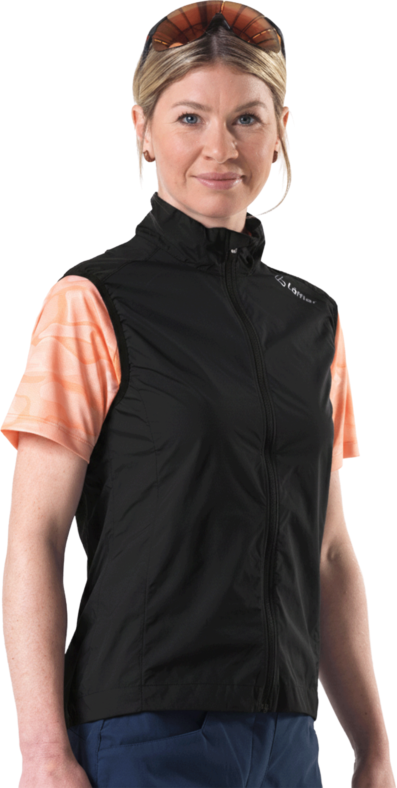 L&Ouml;FFLER, W Bike Vest Cf Wpm Pocket