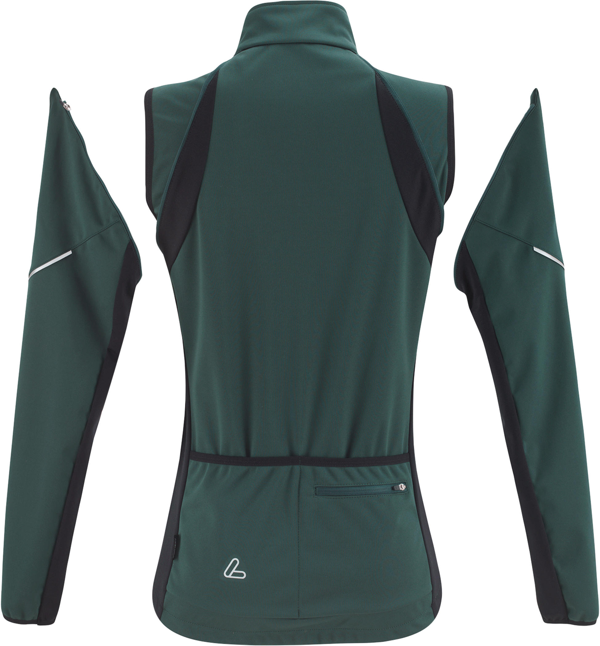 L&Ouml;FFLER, W Bike Zip-off Jacket San Remo Ab Light