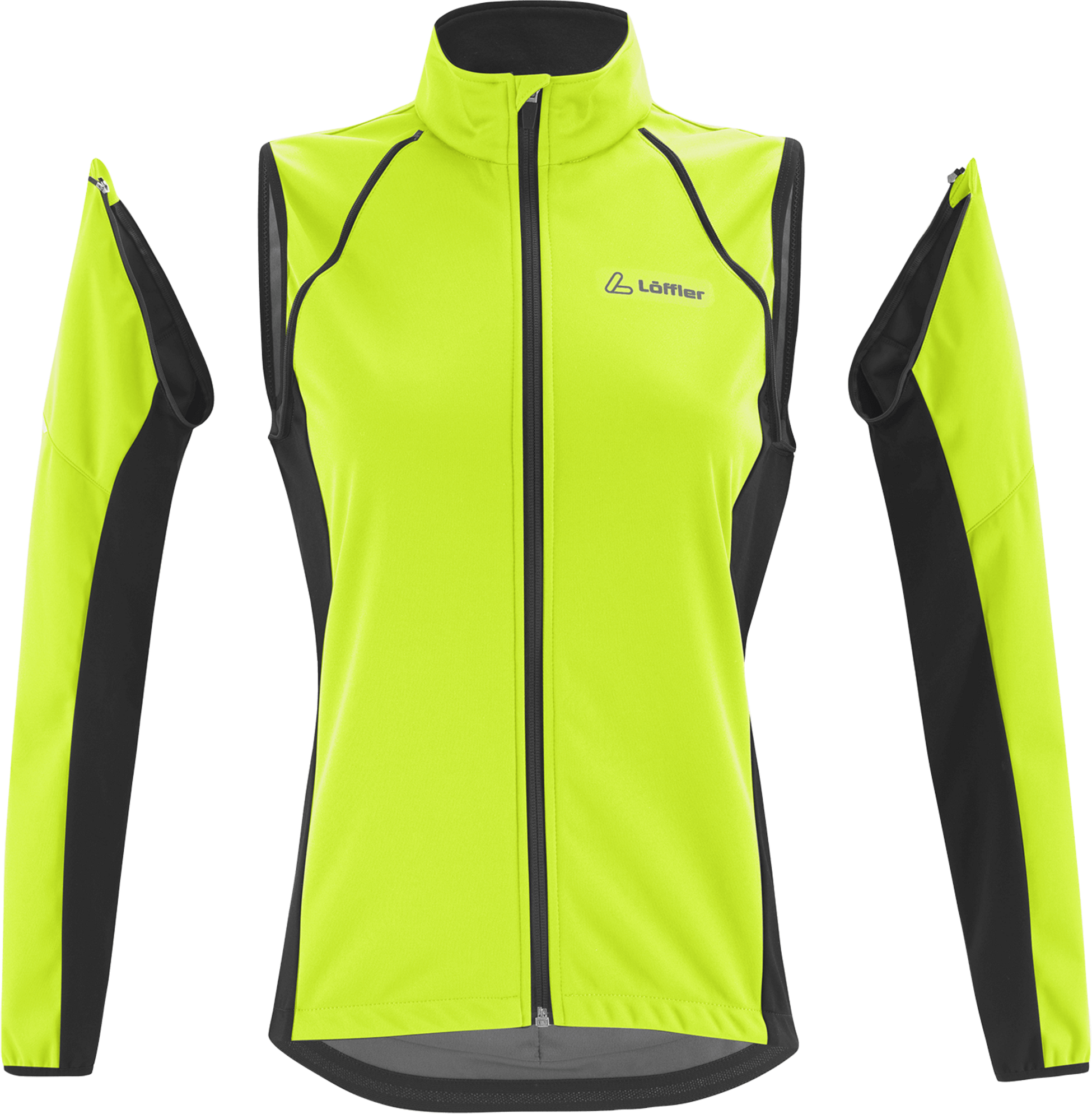 L&Ouml;FFLER, W Bike Zip-off Jacket San Remo Ab Light
