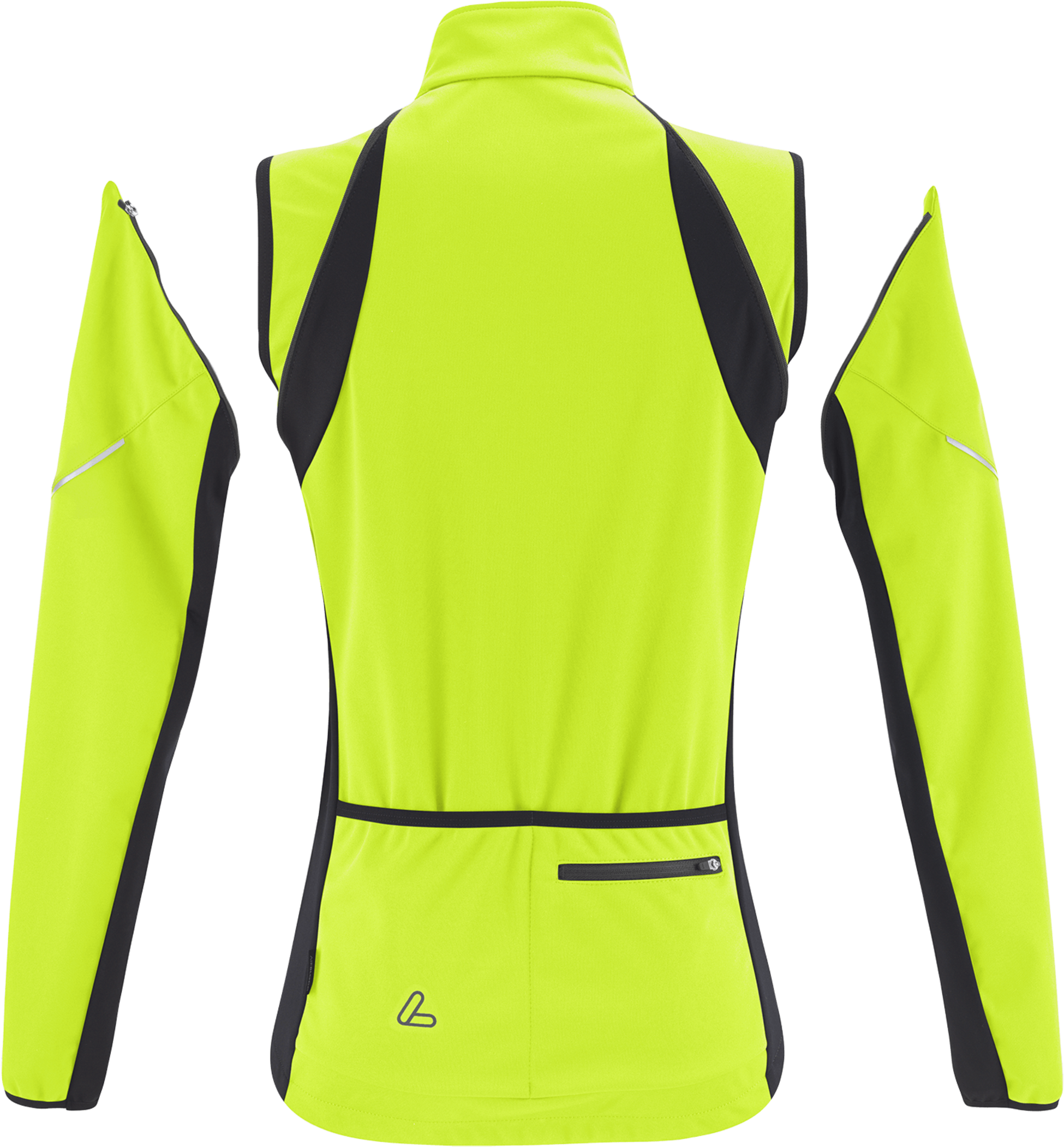 L&Ouml;FFLER, W Bike Zip-off Jacket San Remo Ab Light