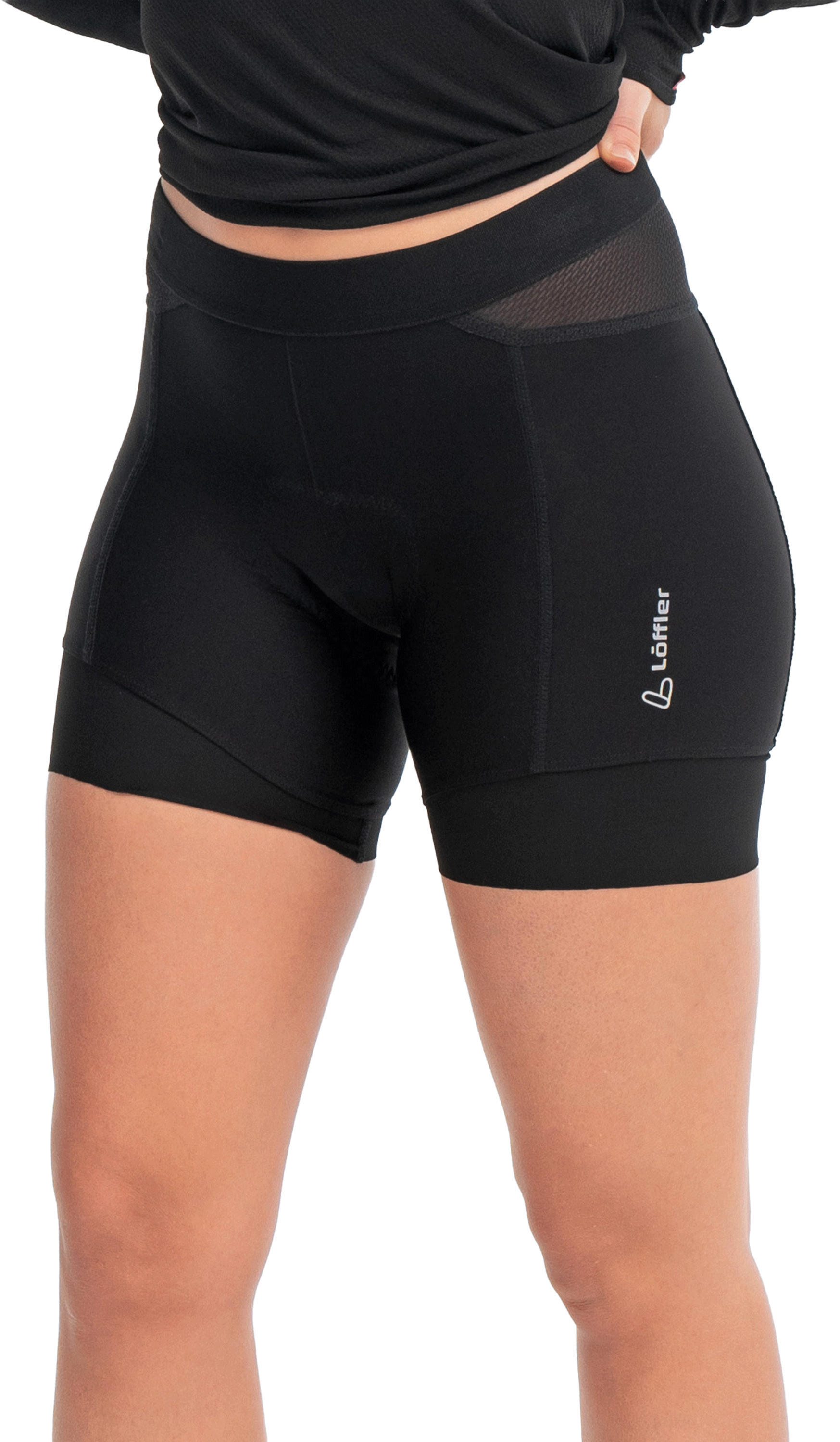 L&Ouml;FFLER, W Cycling Shorts Light Hotbond