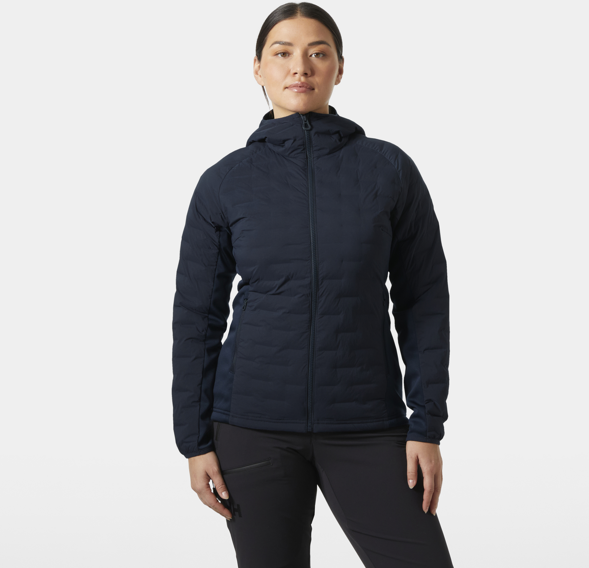 HELLY HANSEN, W Hp Hybrid Stretch Hooded Ins