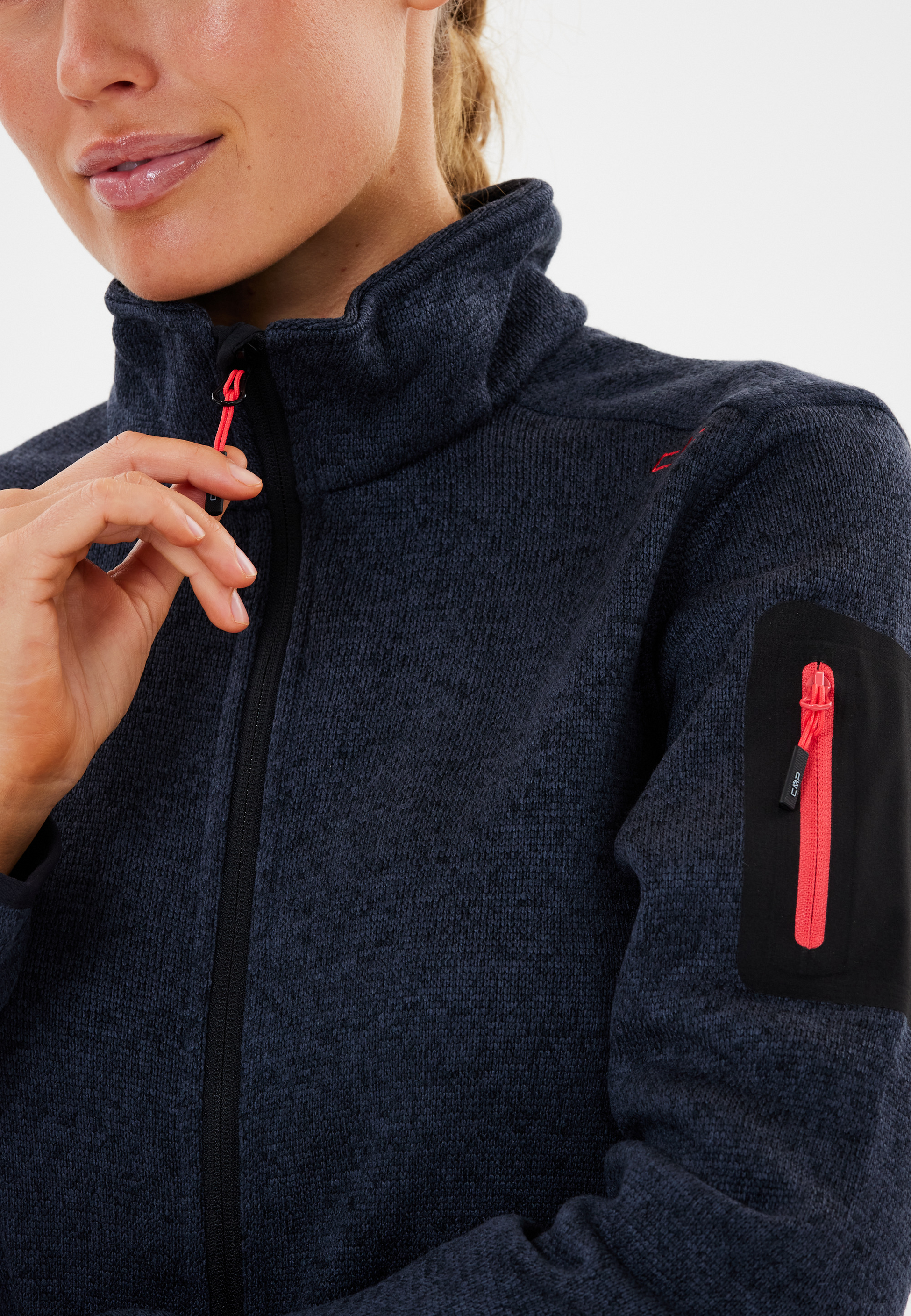 CMP, W Knit Fleece Jacket