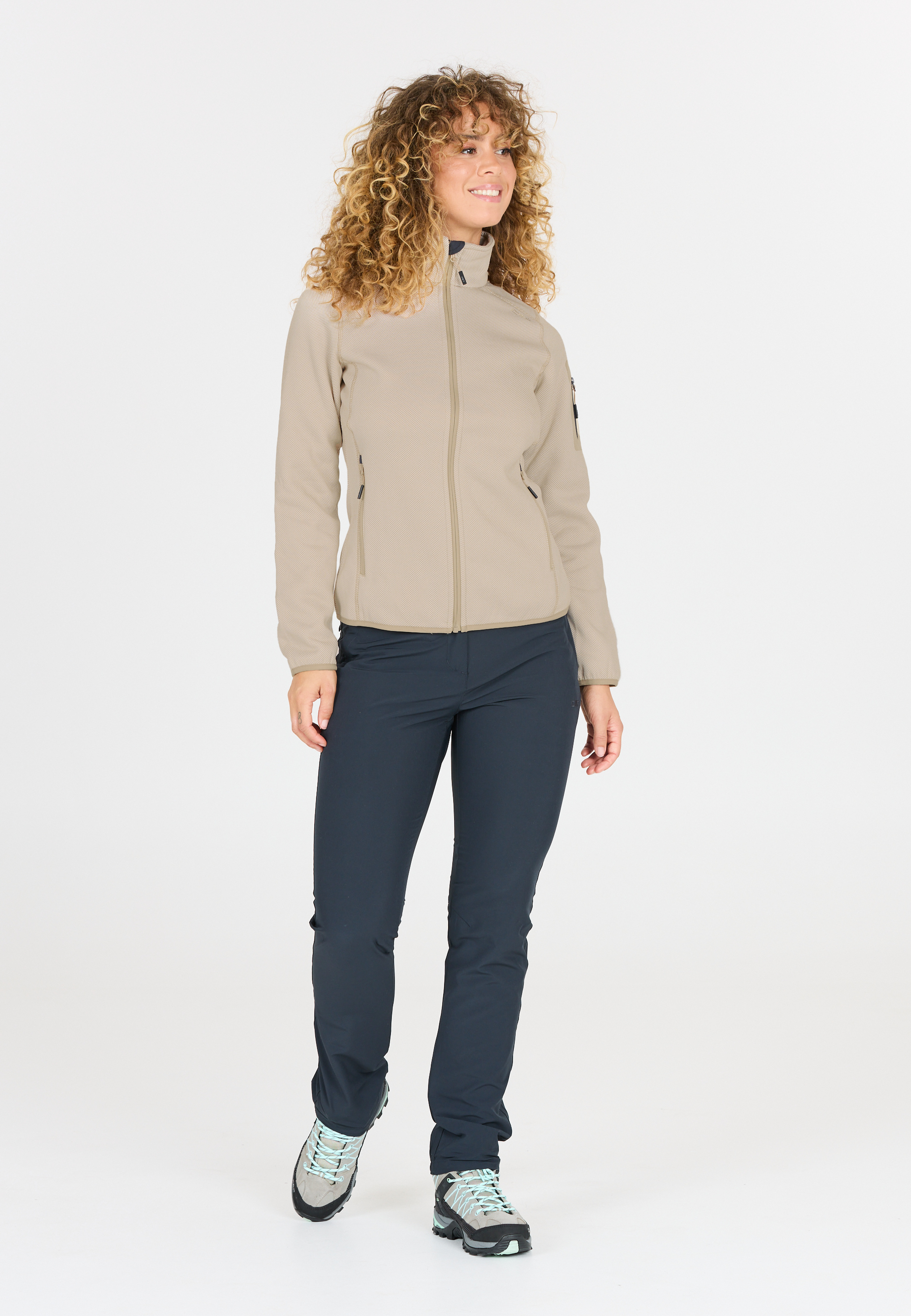 CMP, W Knit Fleece Jacket