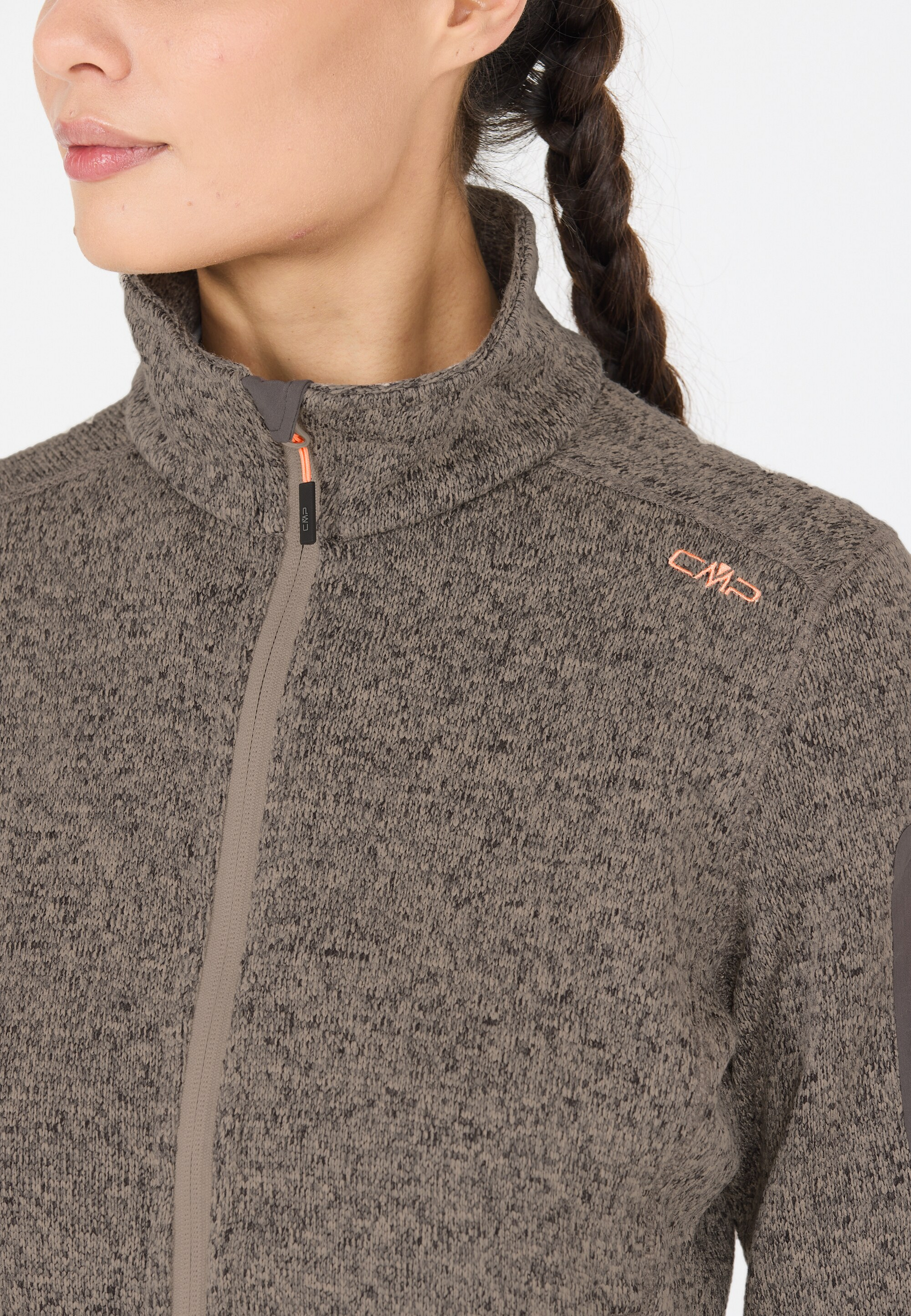 CMP, W Knit Fleece Jacket