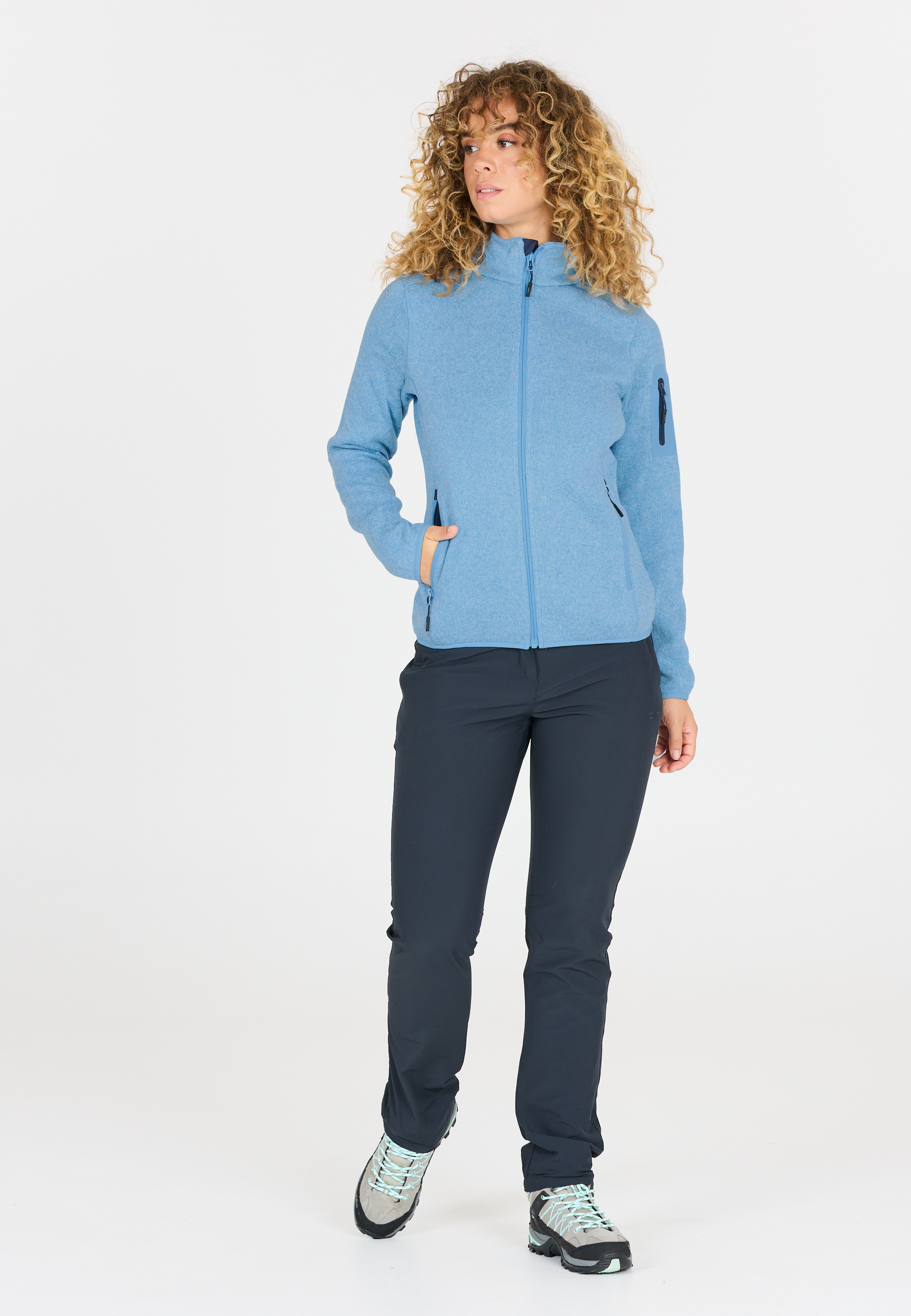CMP, W Knit Fleece Jacket