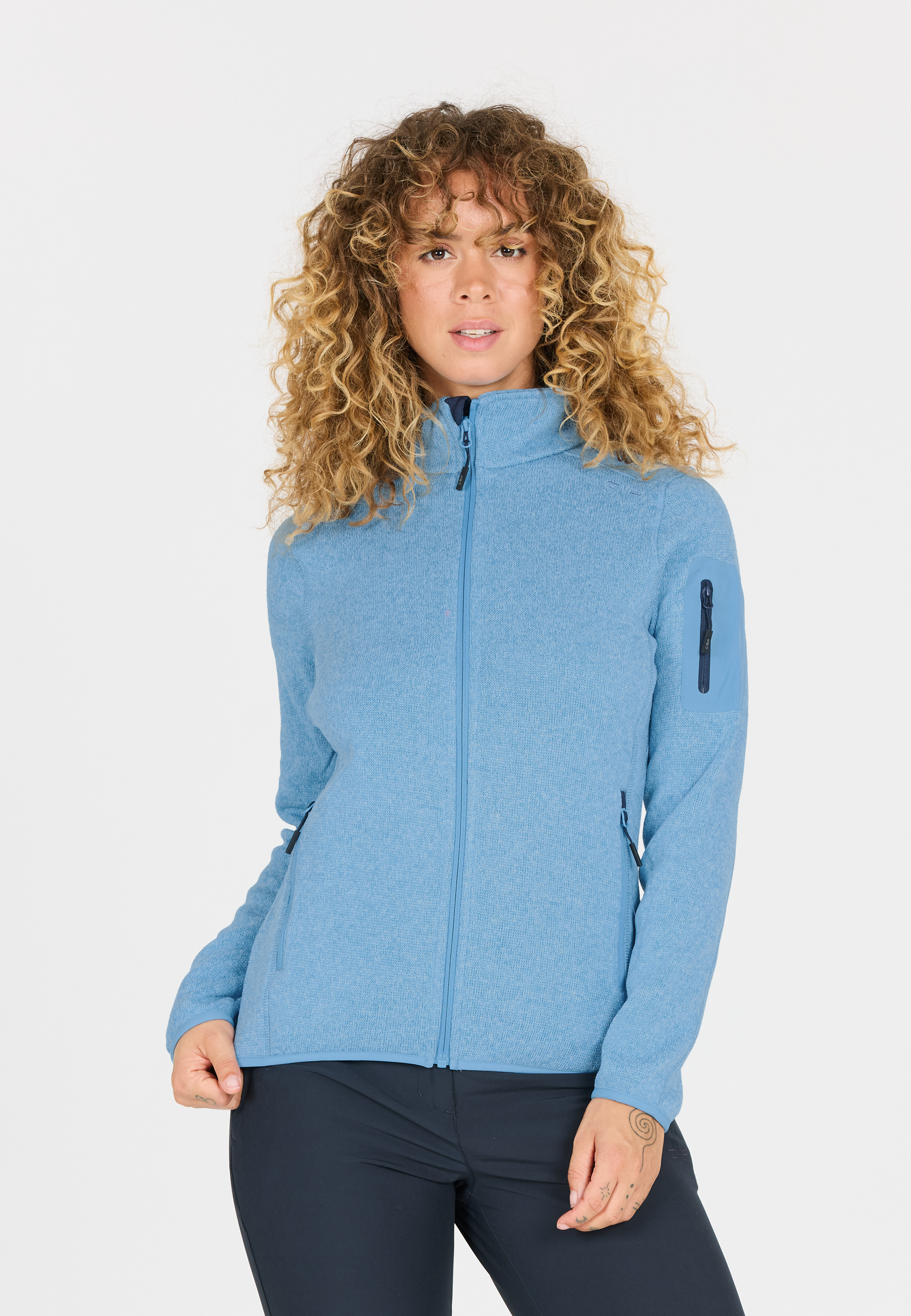CMP, W Knit Fleece Jacket