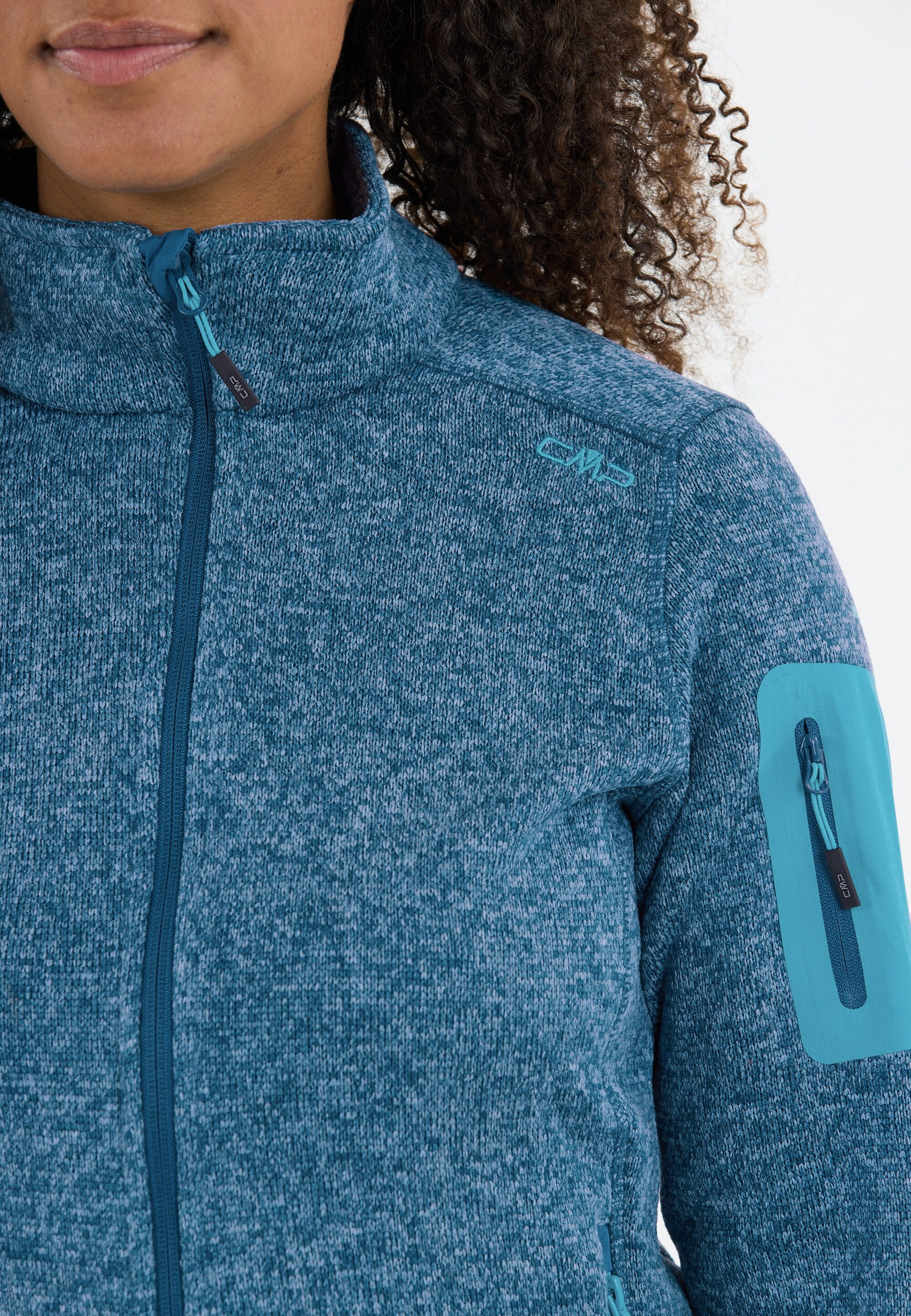 CMP, W Knit Fleece Jacket