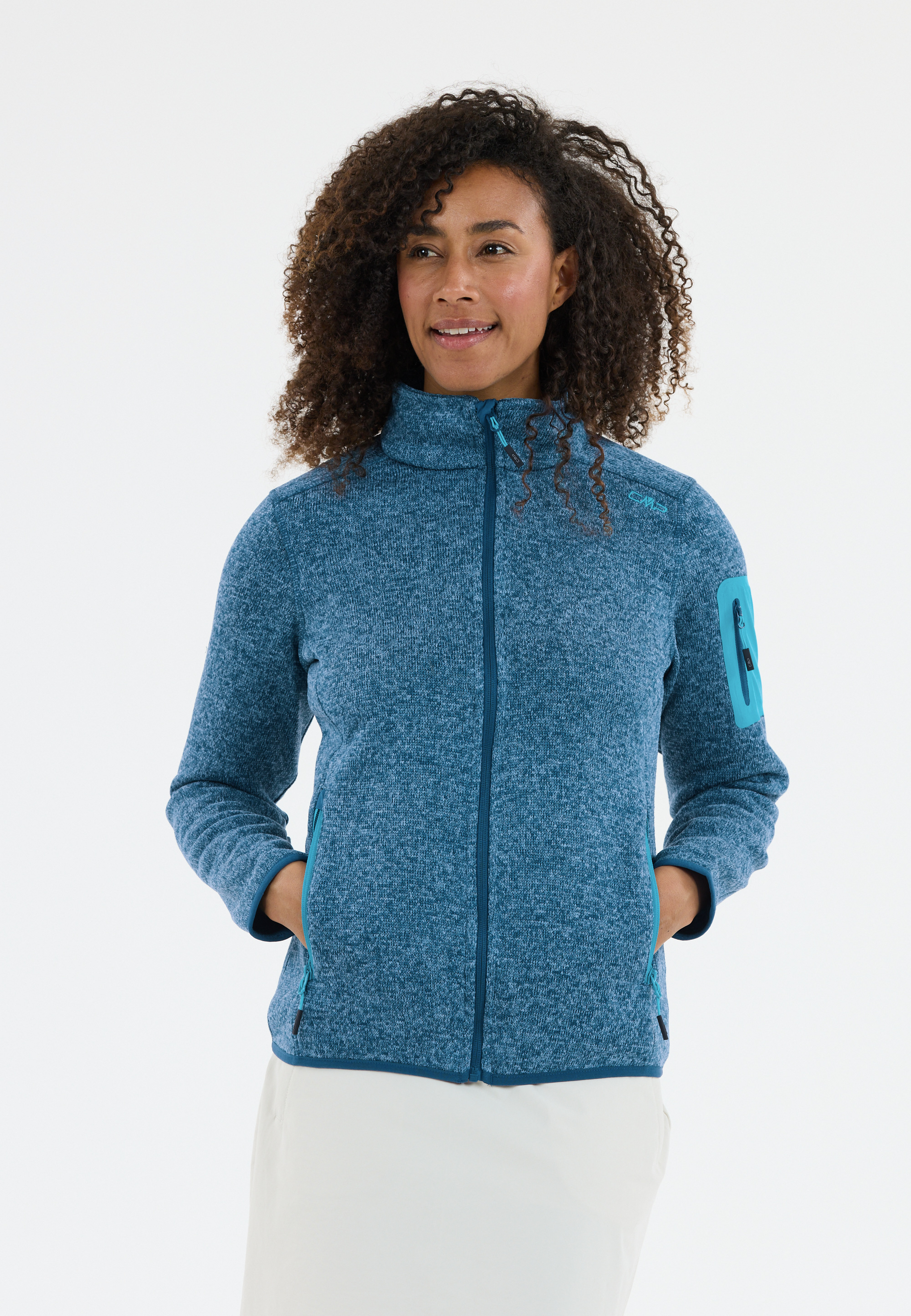CMP, W Knit Fleece Jacket