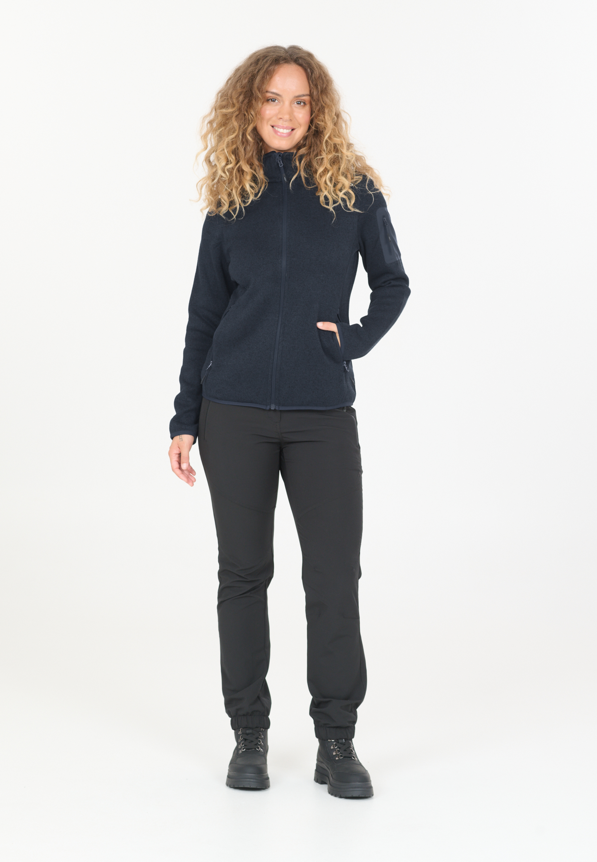 CMP, W Knit Fleece Jacket
