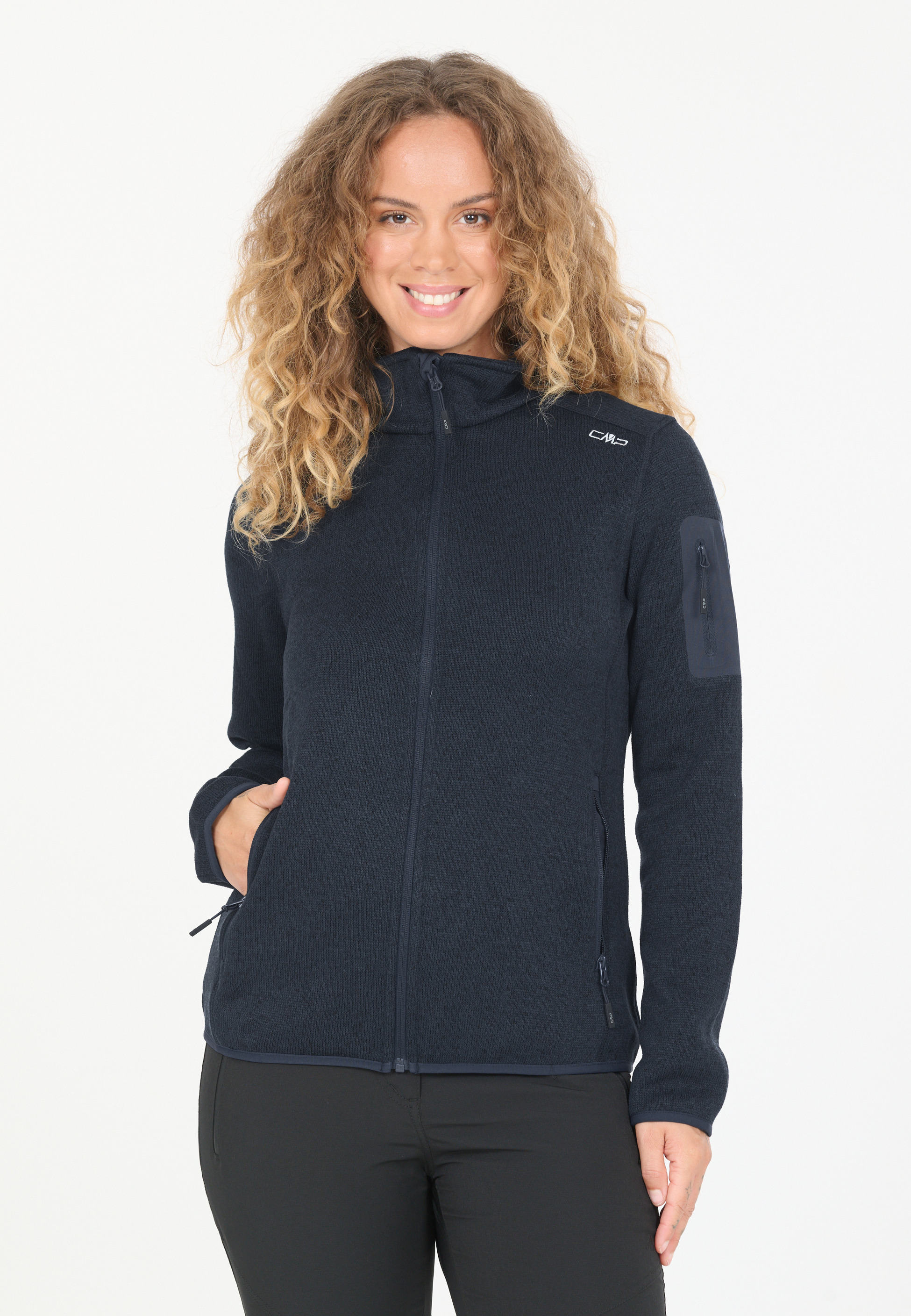 CMP, W Knit Fleece Jacket