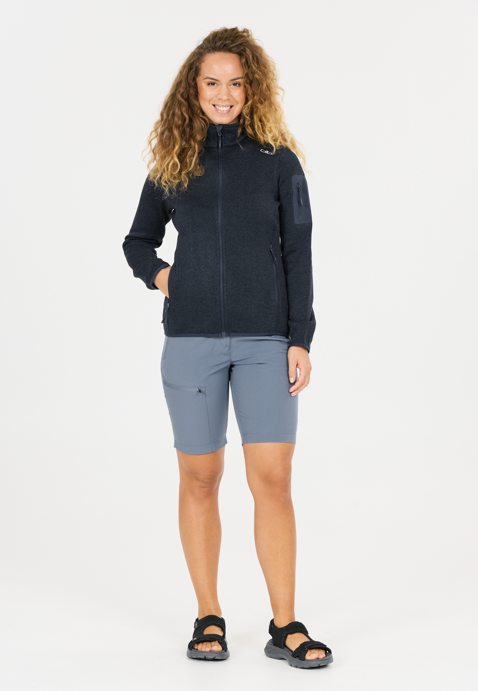 CMP, W Knit Fleece Jacket