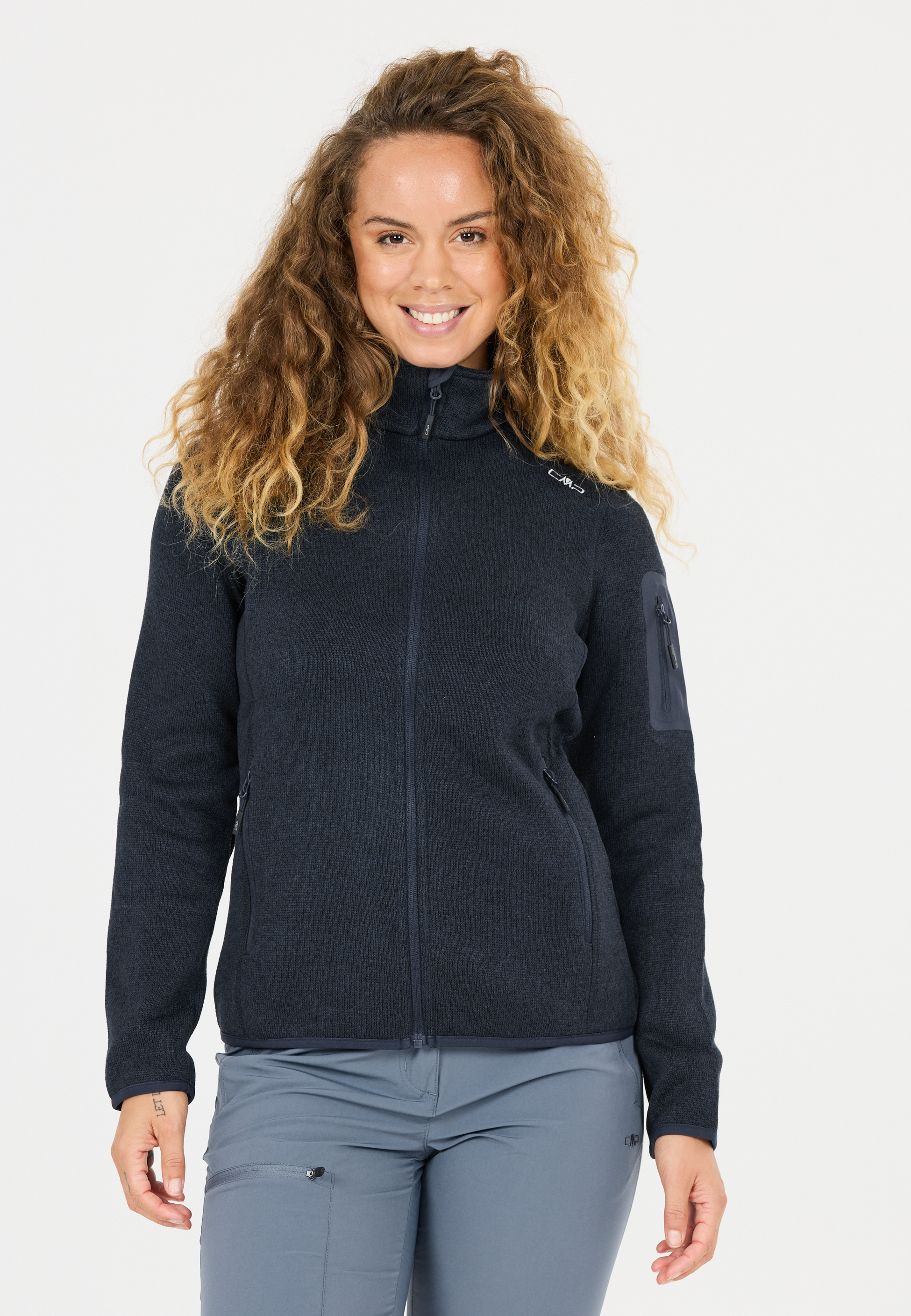 CMP, W Knit Fleece Jacket
