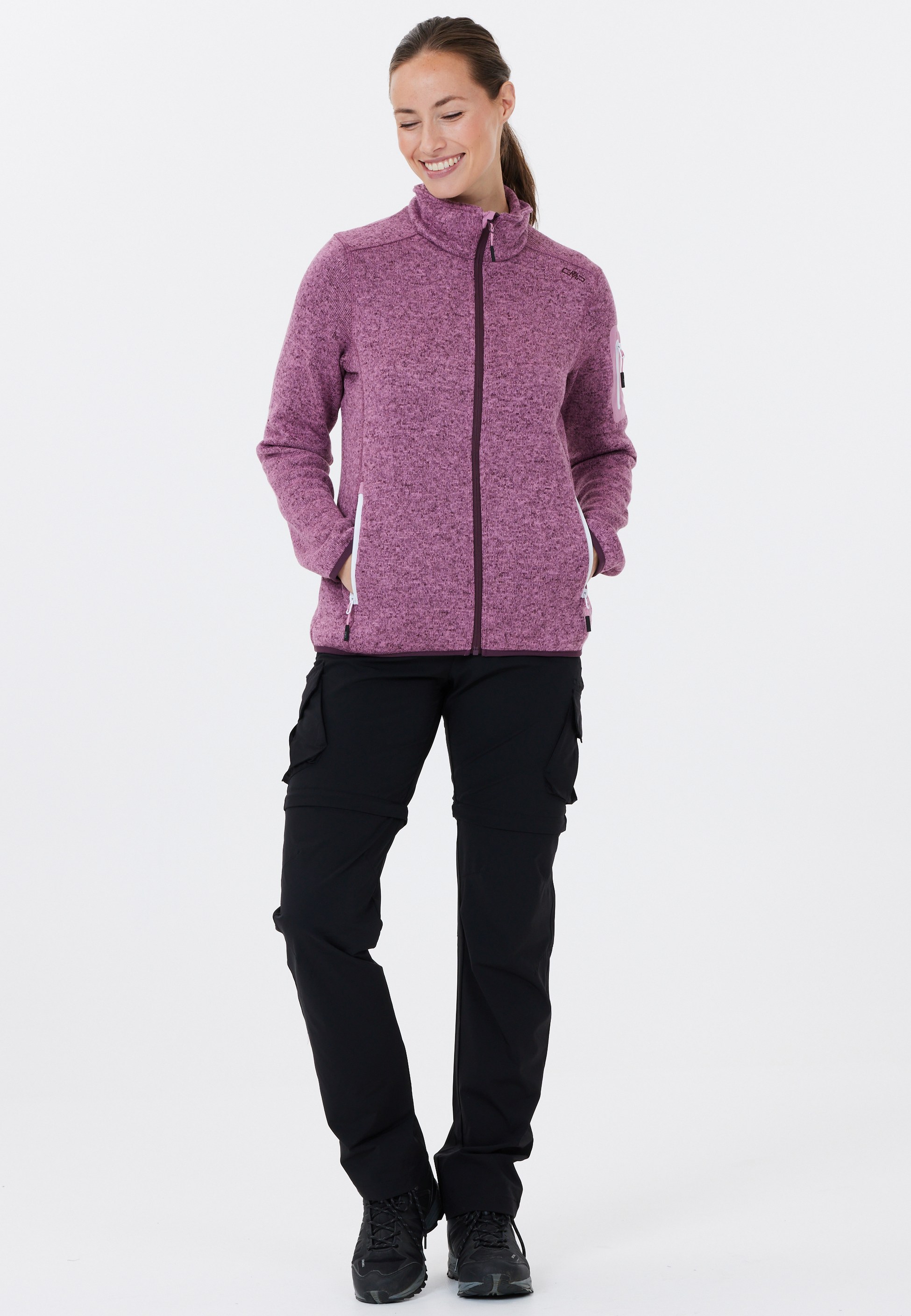 CMP, W Knit Fleece Jacket