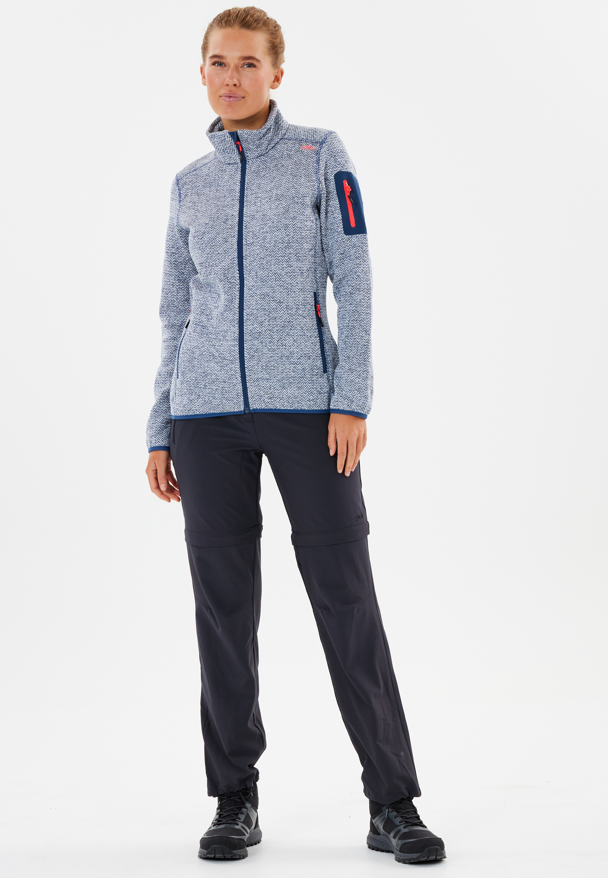 CMP, W Knit Fleece Jacket