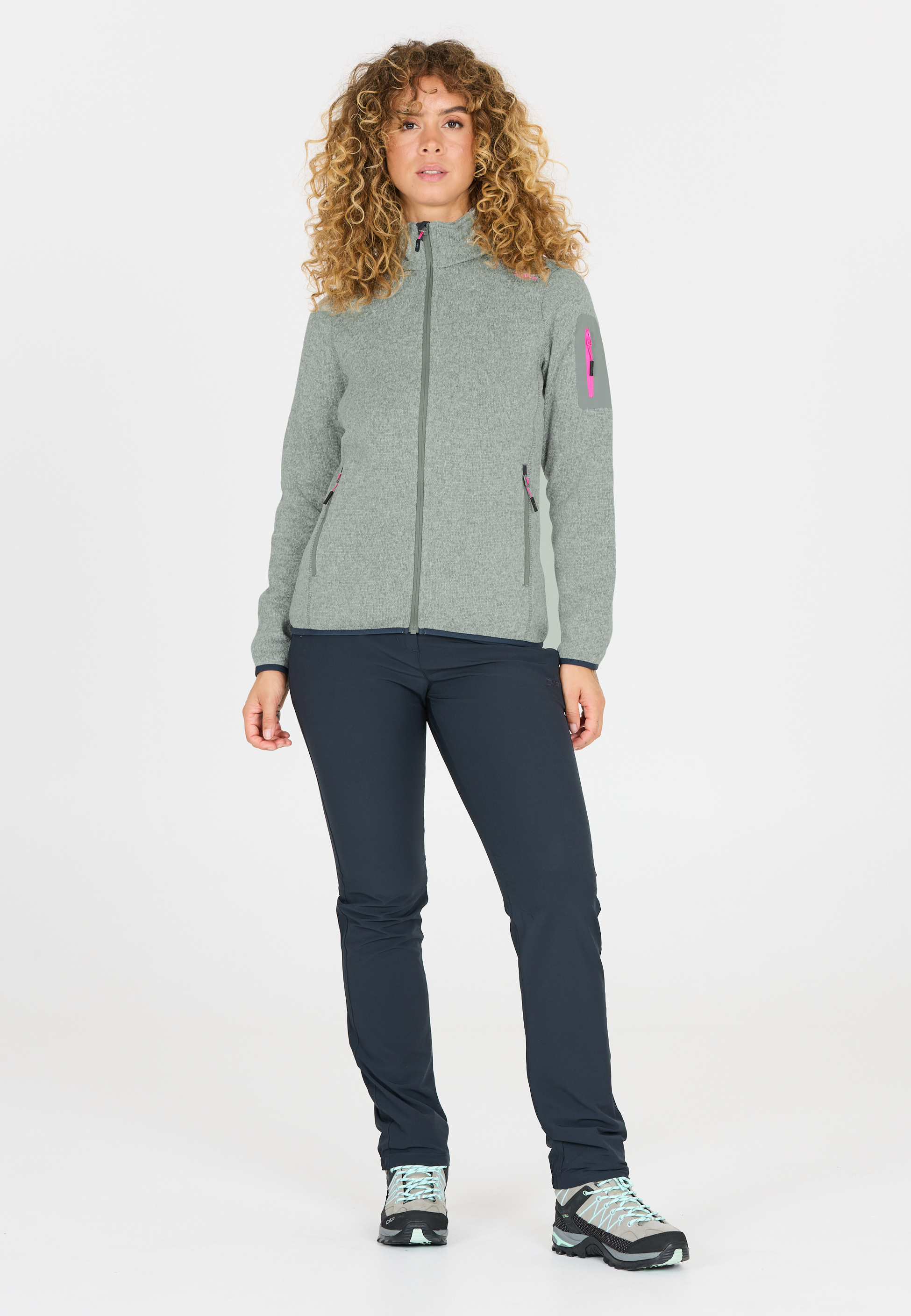 CMP, W Knit Fleece Jacket
