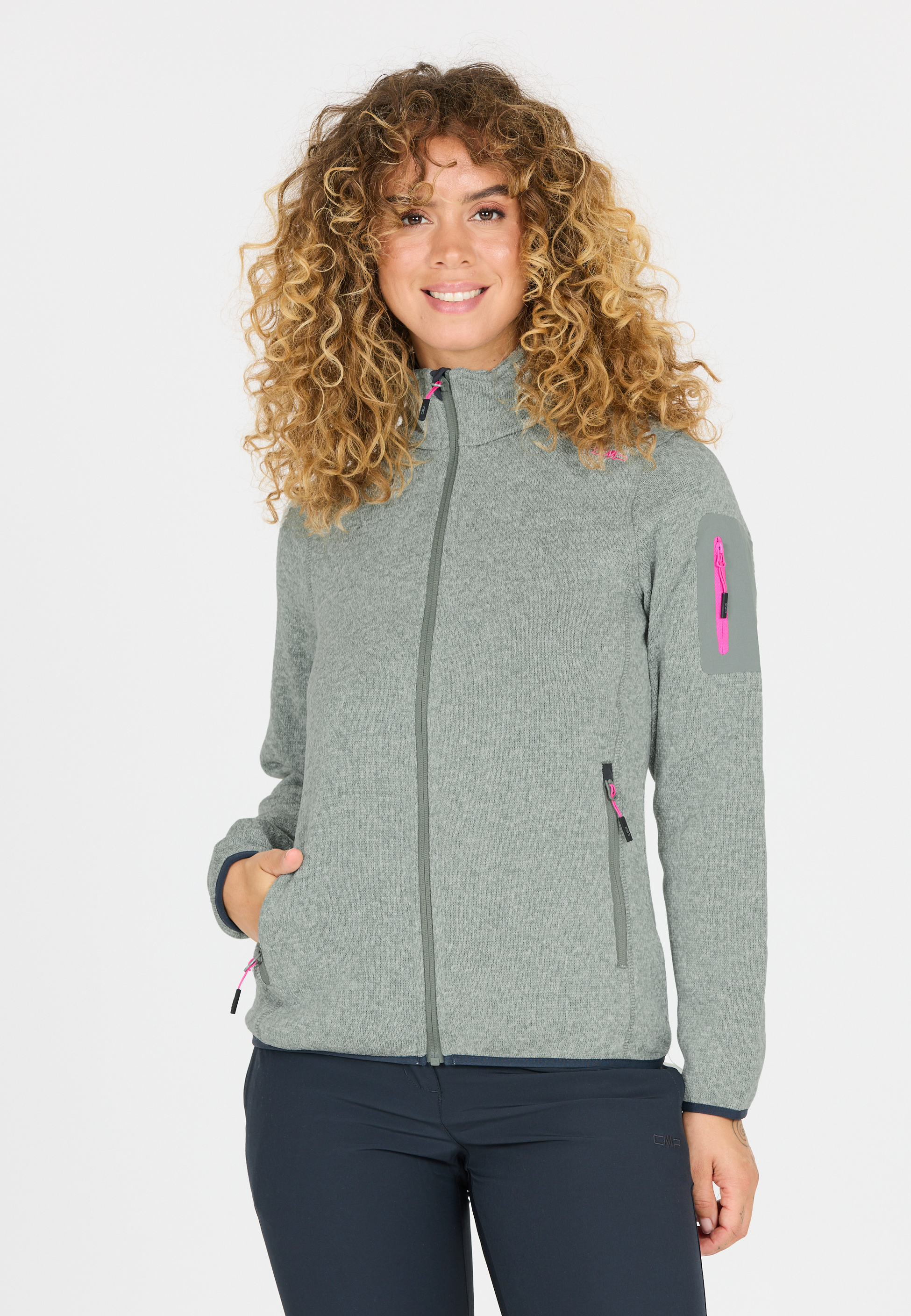 CMP, W Knit Fleece Jacket