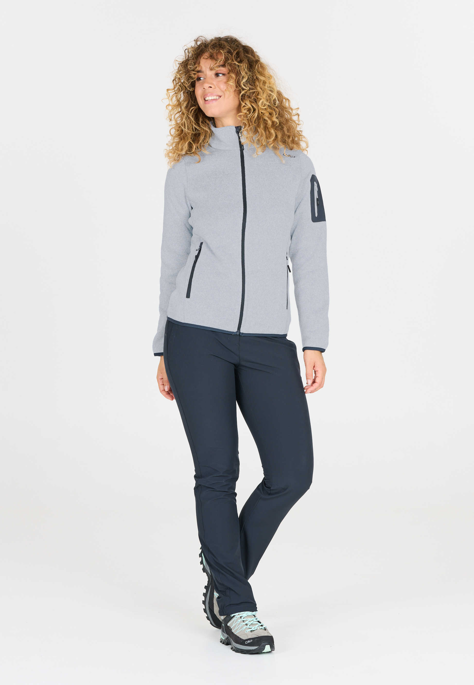 CMP, W Knit Fleece Jacket