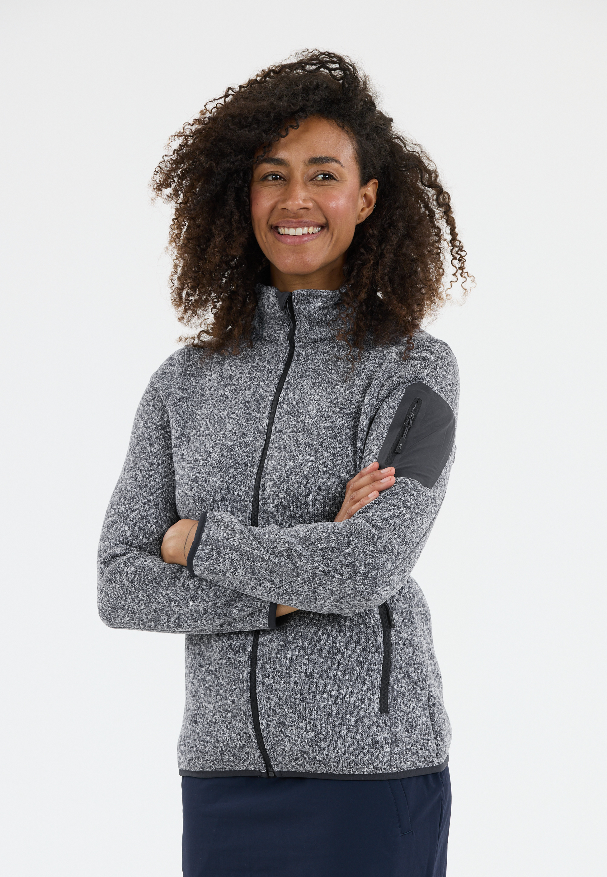 CMP, W Knit Fleece Jacket