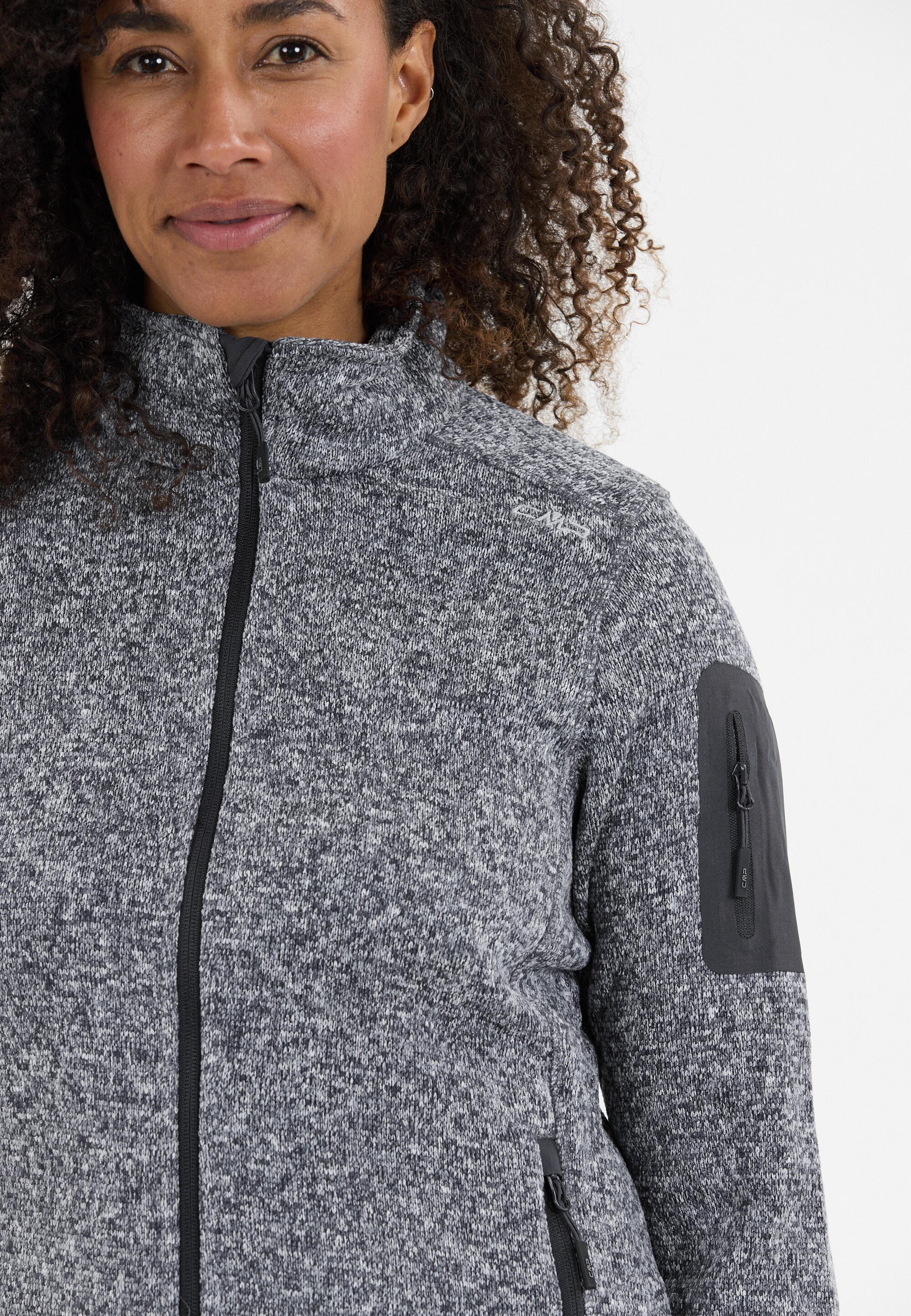 CMP, W Knit Fleece Jacket