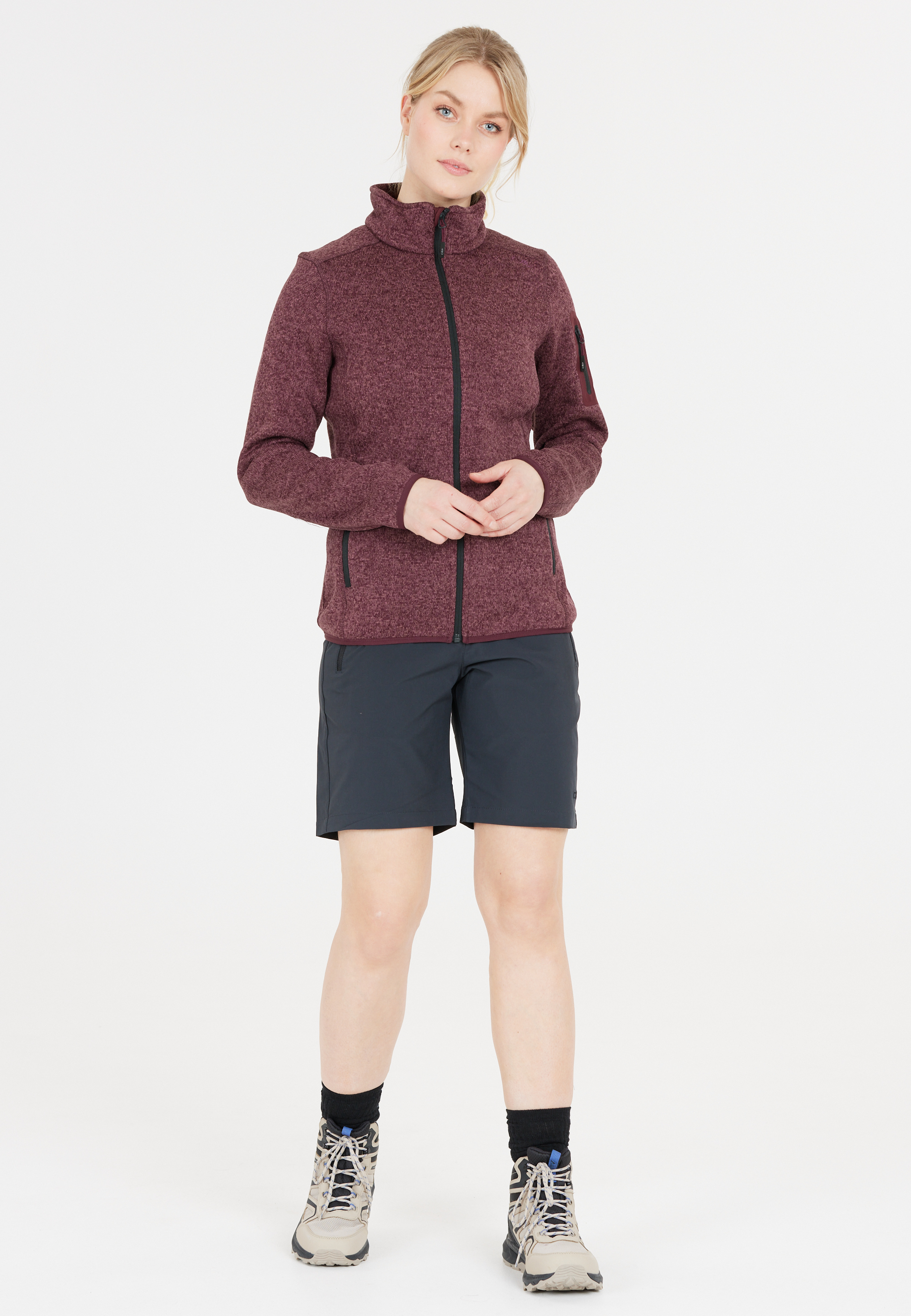CMP, W Knit Fleece Jacket