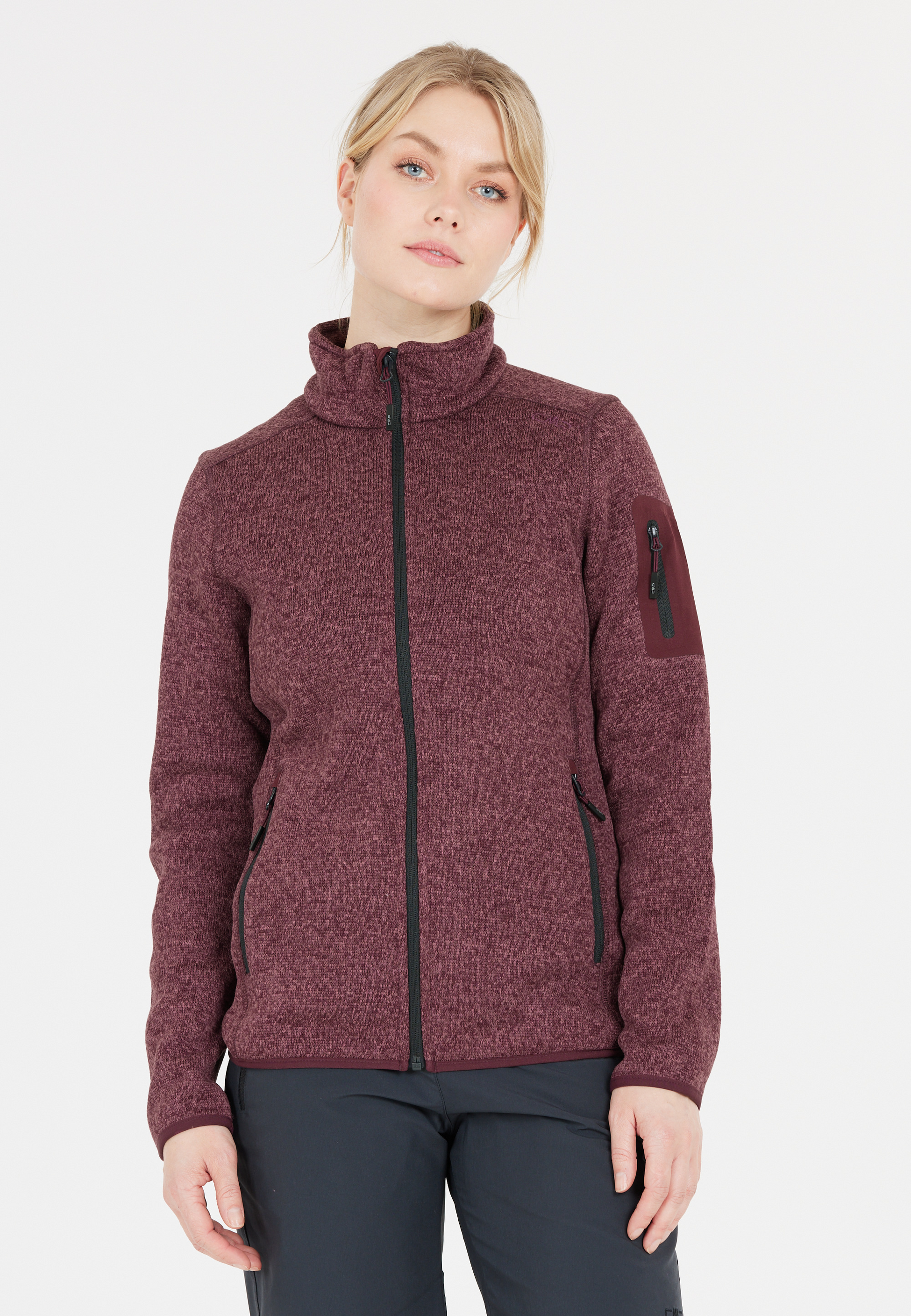 CMP, W Knit Fleece Jacket
