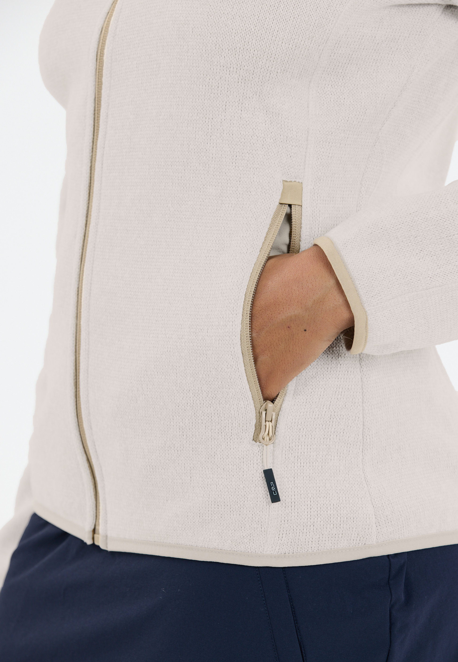 CMP, W Knit Fleece Jacket