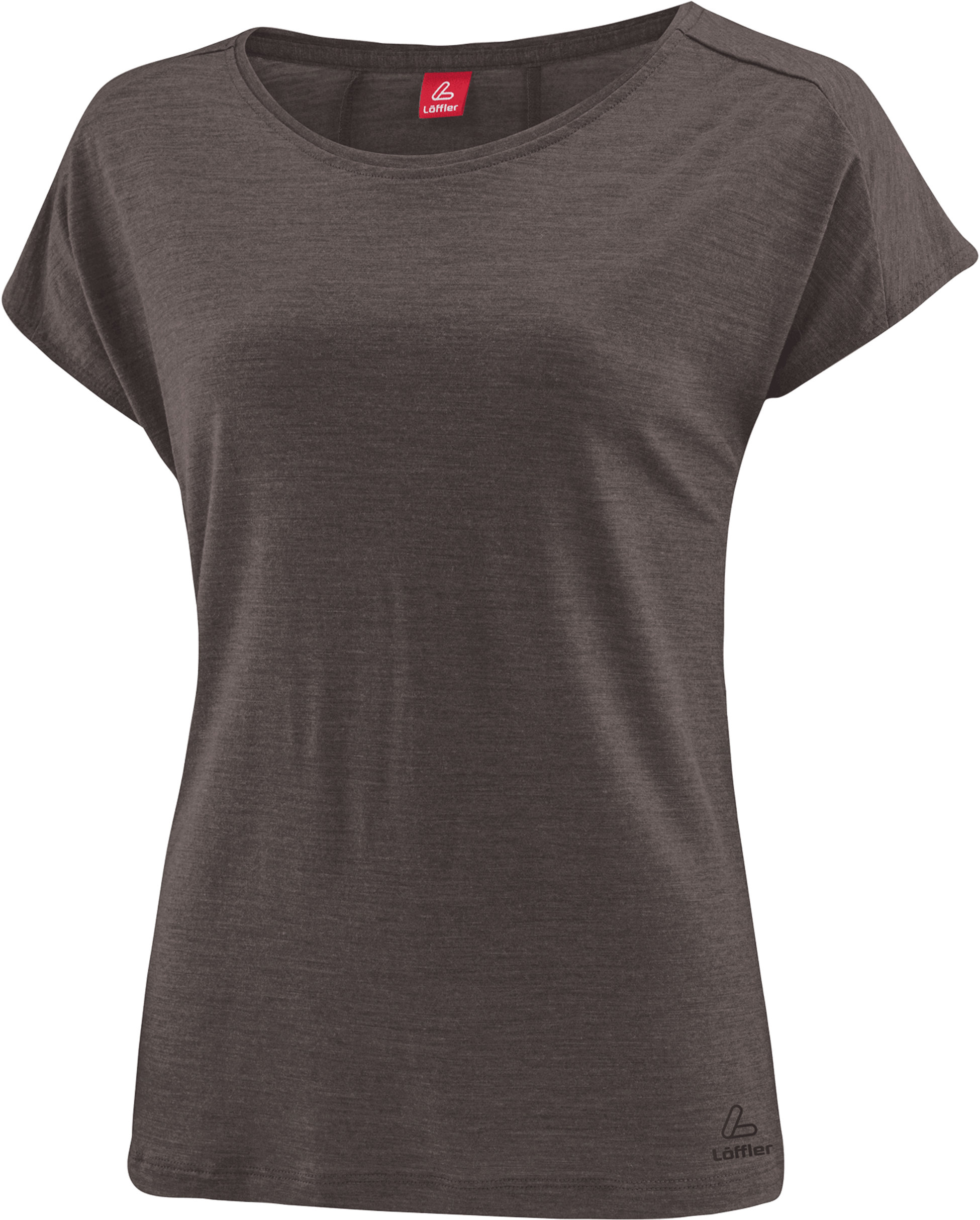 L&Ouml;FFLER, W Loose Shirt Merino-tencel