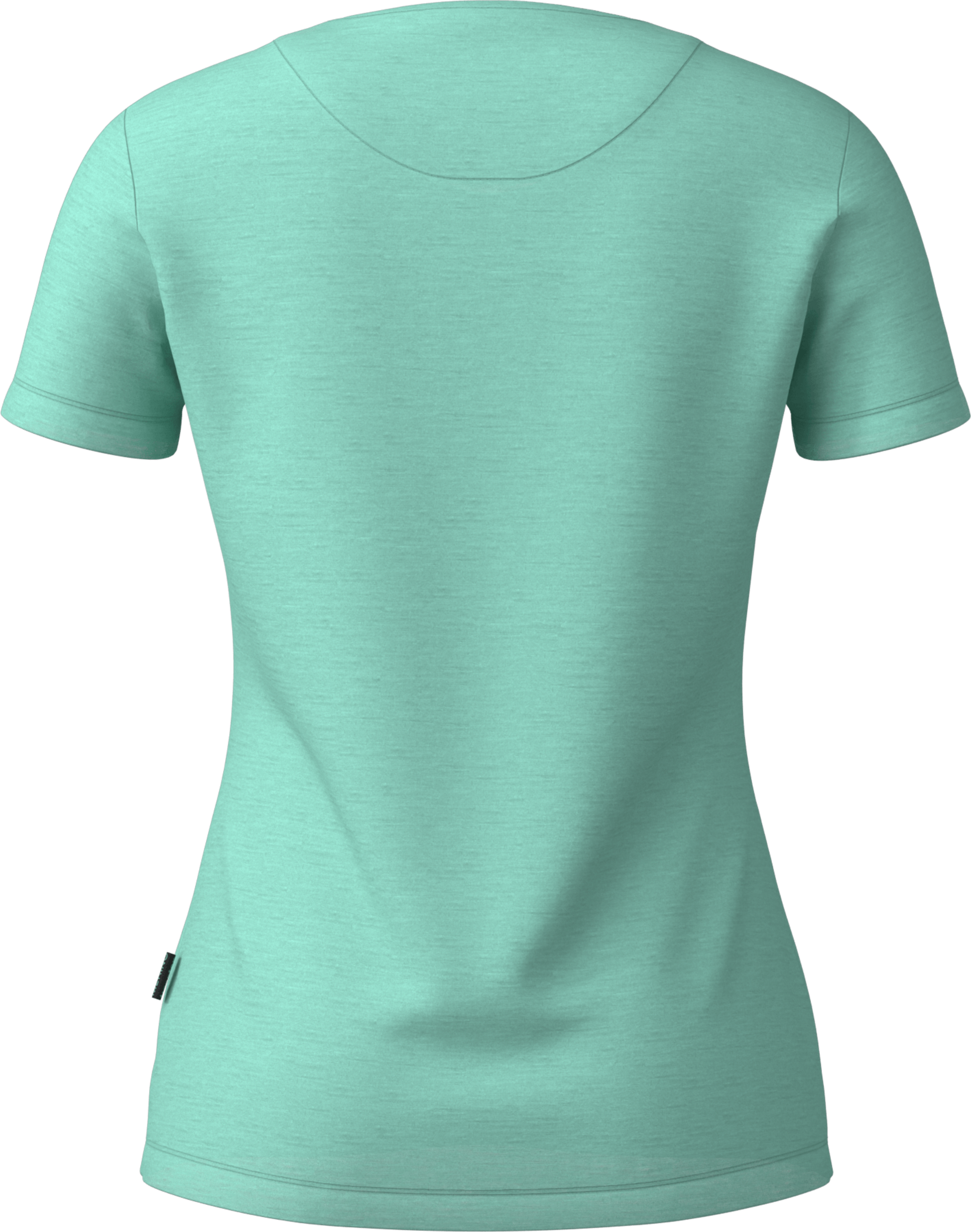 L&Ouml;FFLER, W Printshirt Sunset Merino-tencel(tm)