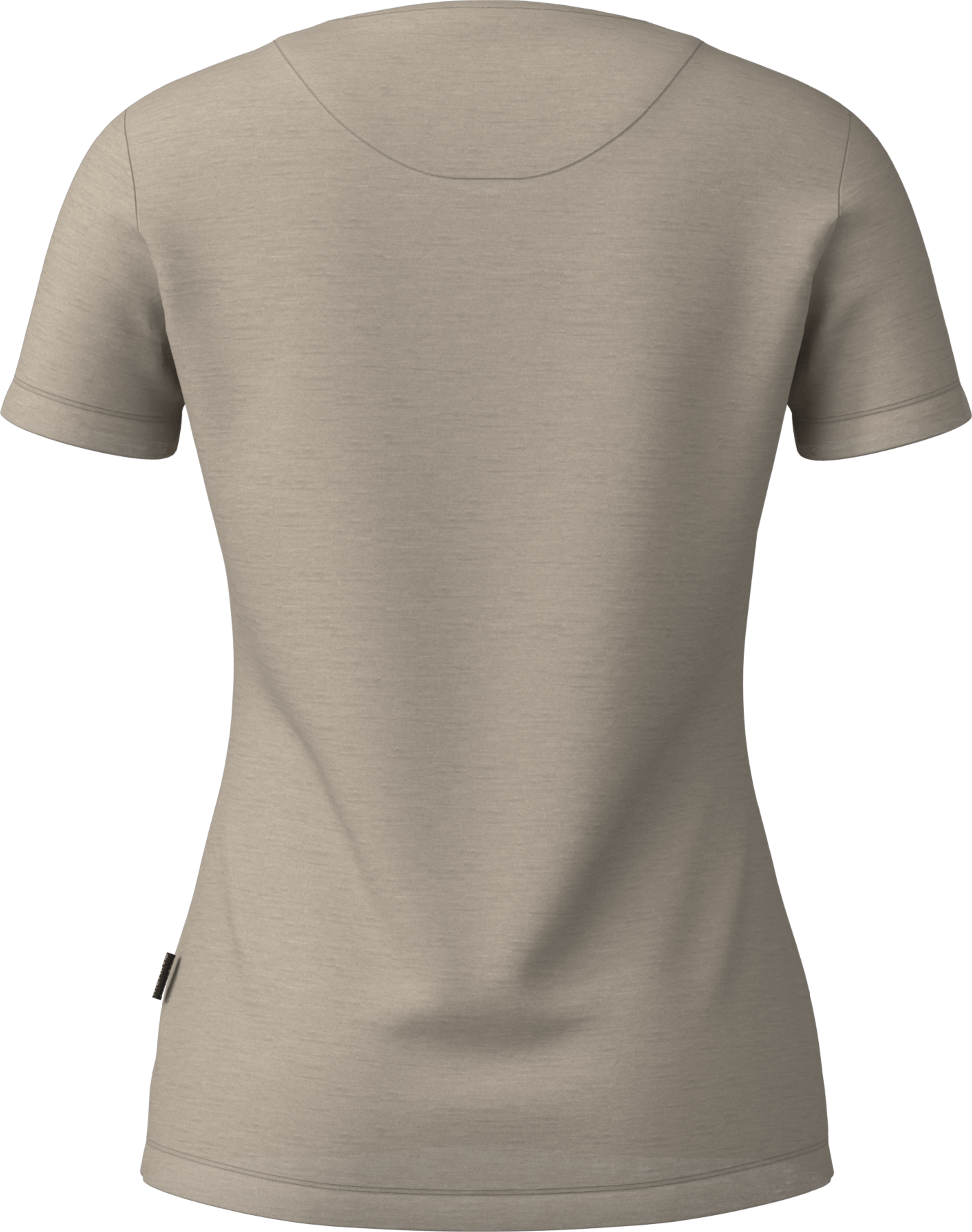 L&Ouml;FFLER, W Printshirt Sunset Merino-tencel(tm)