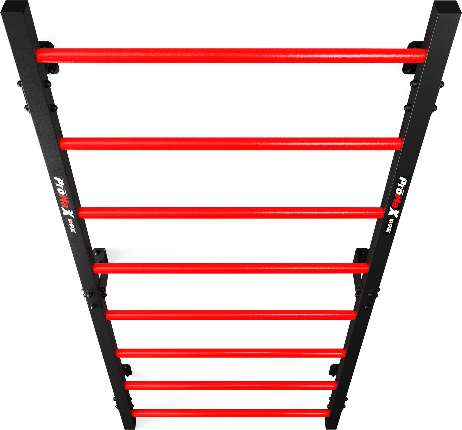 K-SPORT, Wall Bar: Ribbstol / Hängande Stege Med 8 Stegpinnar