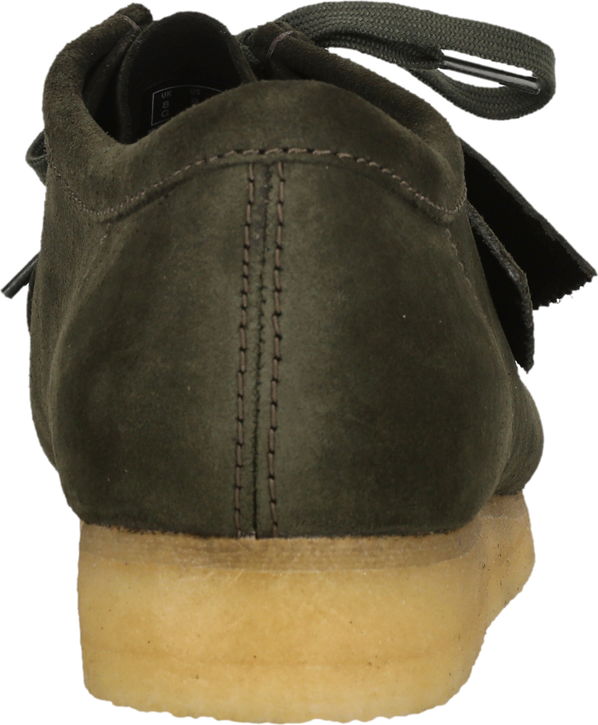 CLARKS ORIGINALS, Wallabee Forest Green Sde