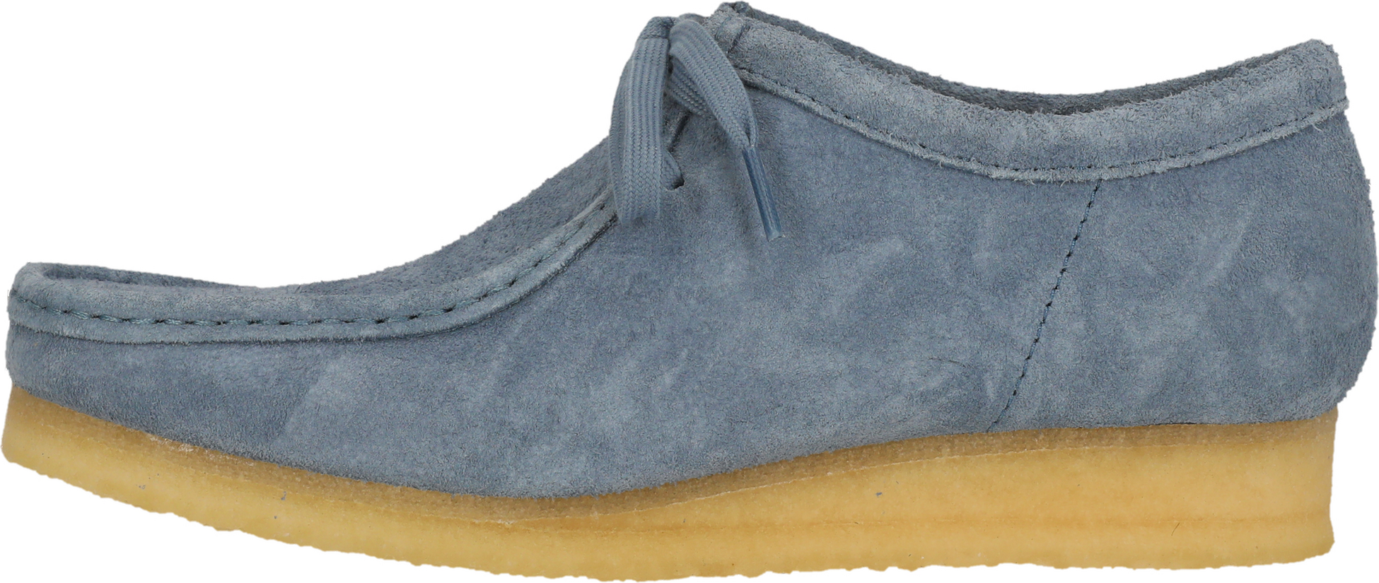 CLARKS ORIGINALS, Wallabee French Blue Sde